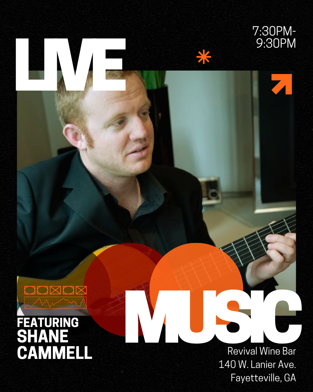 Live Music: Shane Cammell