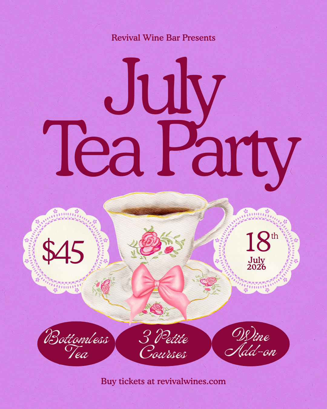 July Tea Party