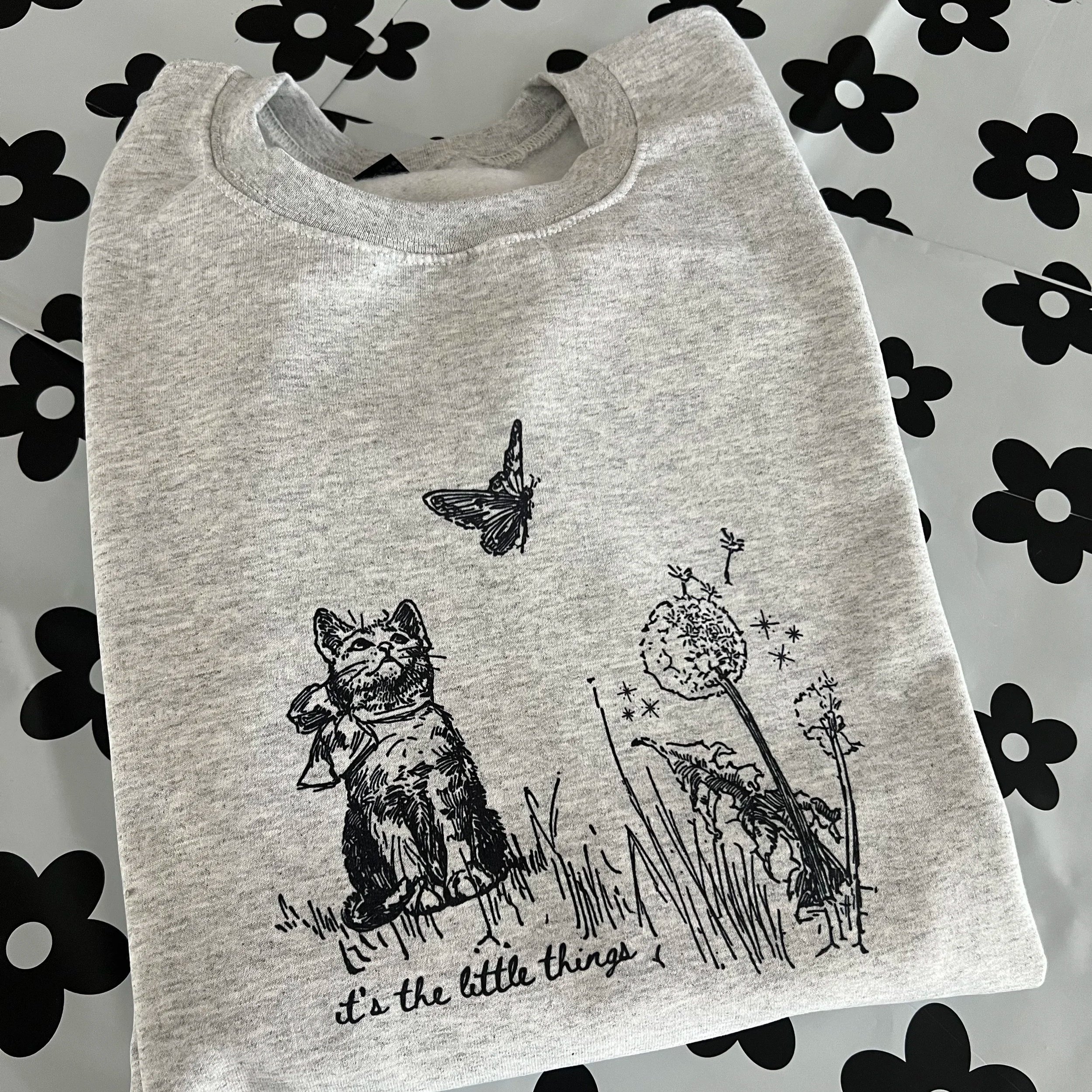 'Little Things' Crewneck - VINTAGE WASH