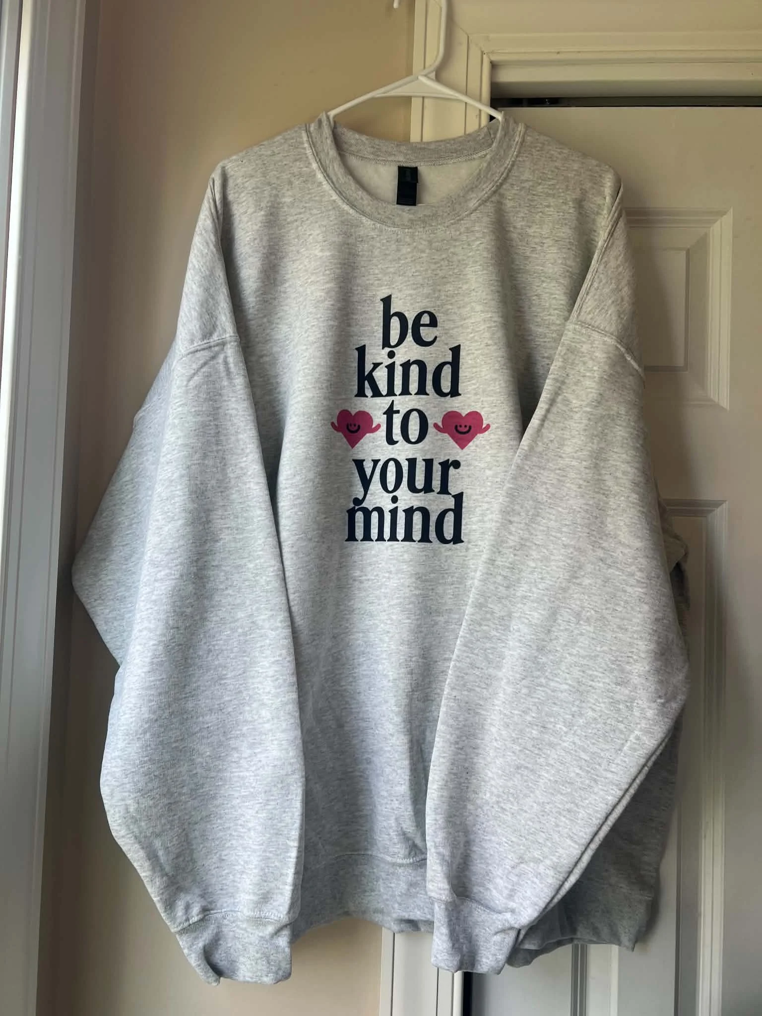 'be kind to your mind' Crewneck - VINTAGE WASH