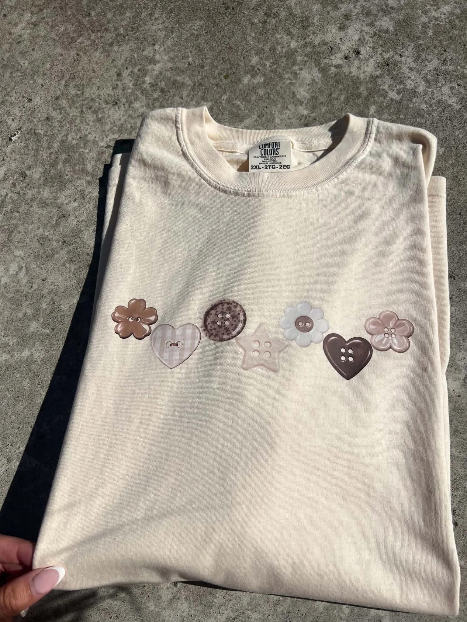 Button T-Shirt