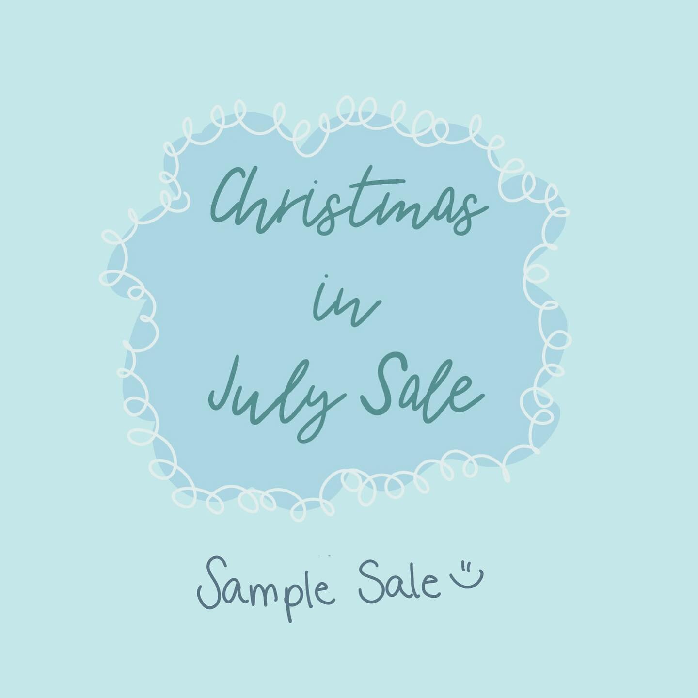 Surprise Sale!! Tomorrow, July 25th, I&rsquo;ll be doing my first story sale of samples that I haven&rsquo;t sold! Some have small mistakes, others are perfect! I&rsquo;m trying to clear some space to get ready for my last collection of the year befo