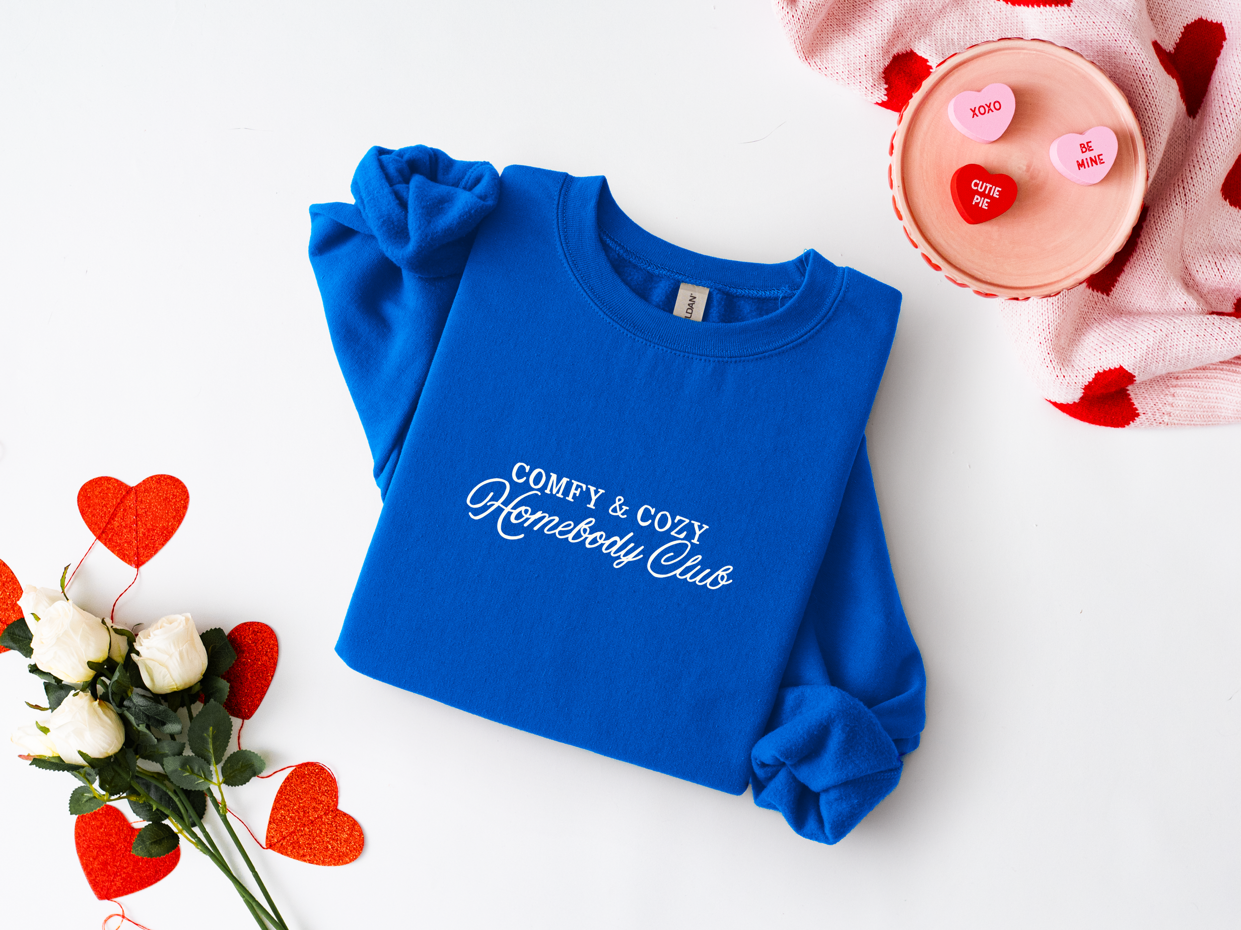 Comfy & Cozy Homebody Club Crewneck