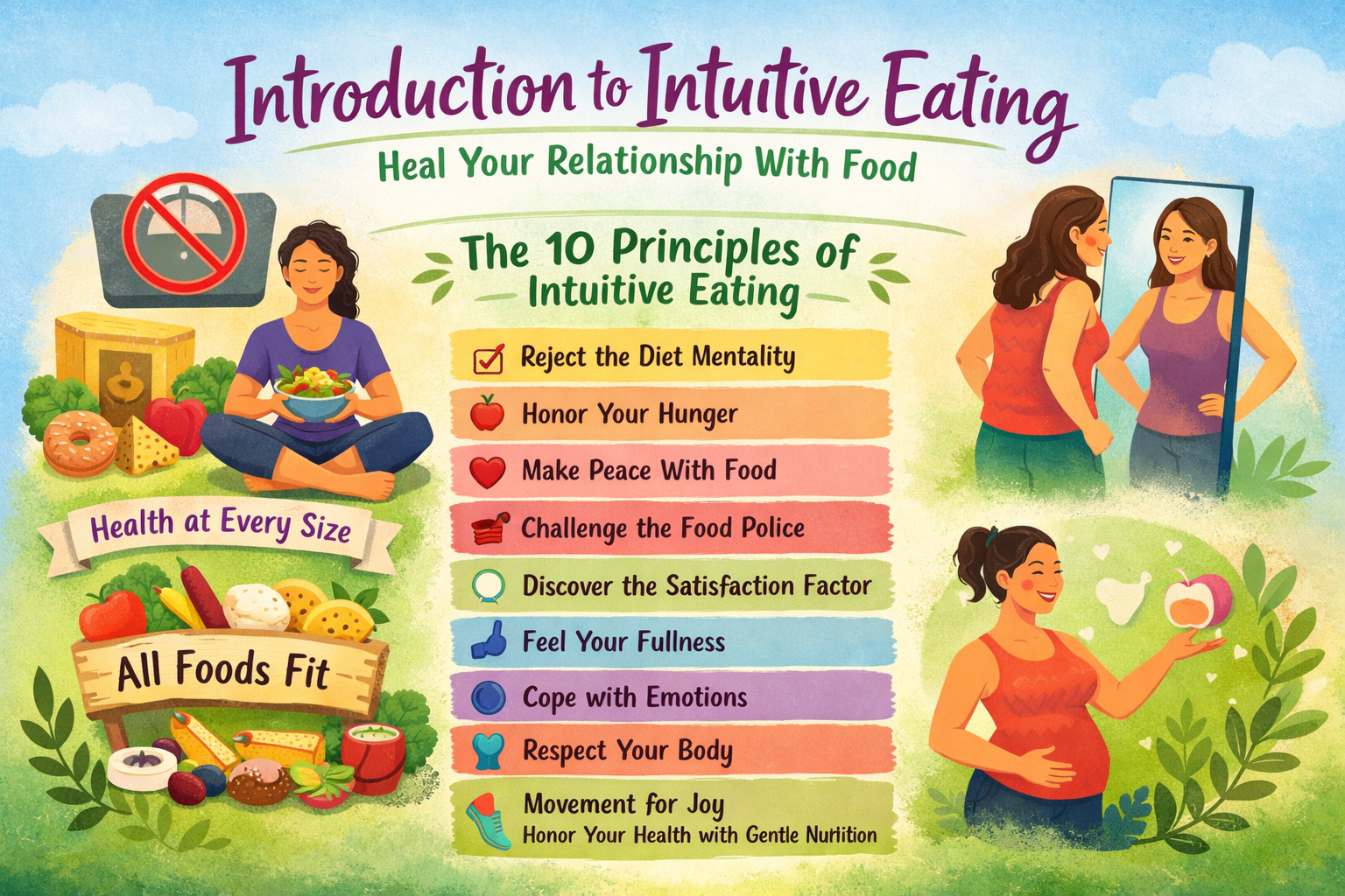 What Is Intuitive Eating? A Beginner’s Guide for Therapy and Healing Your Relationship With Food