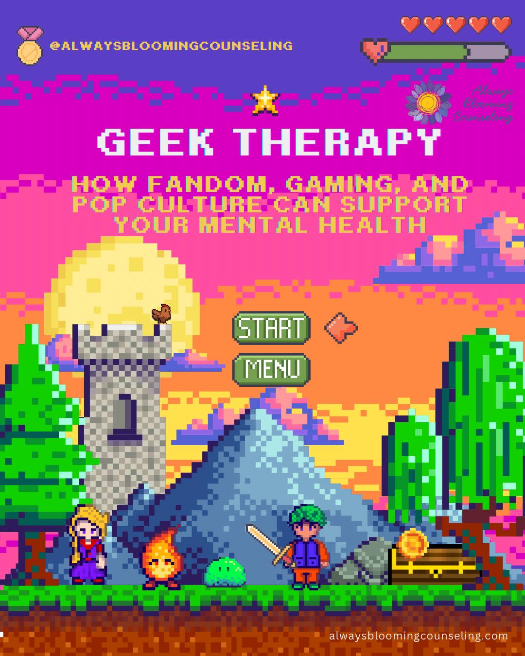 Geek Therapy in Chicago, Illinois and Indiana: How Fandom, Gaming, and Pop Culture Can Support Your Mental Health