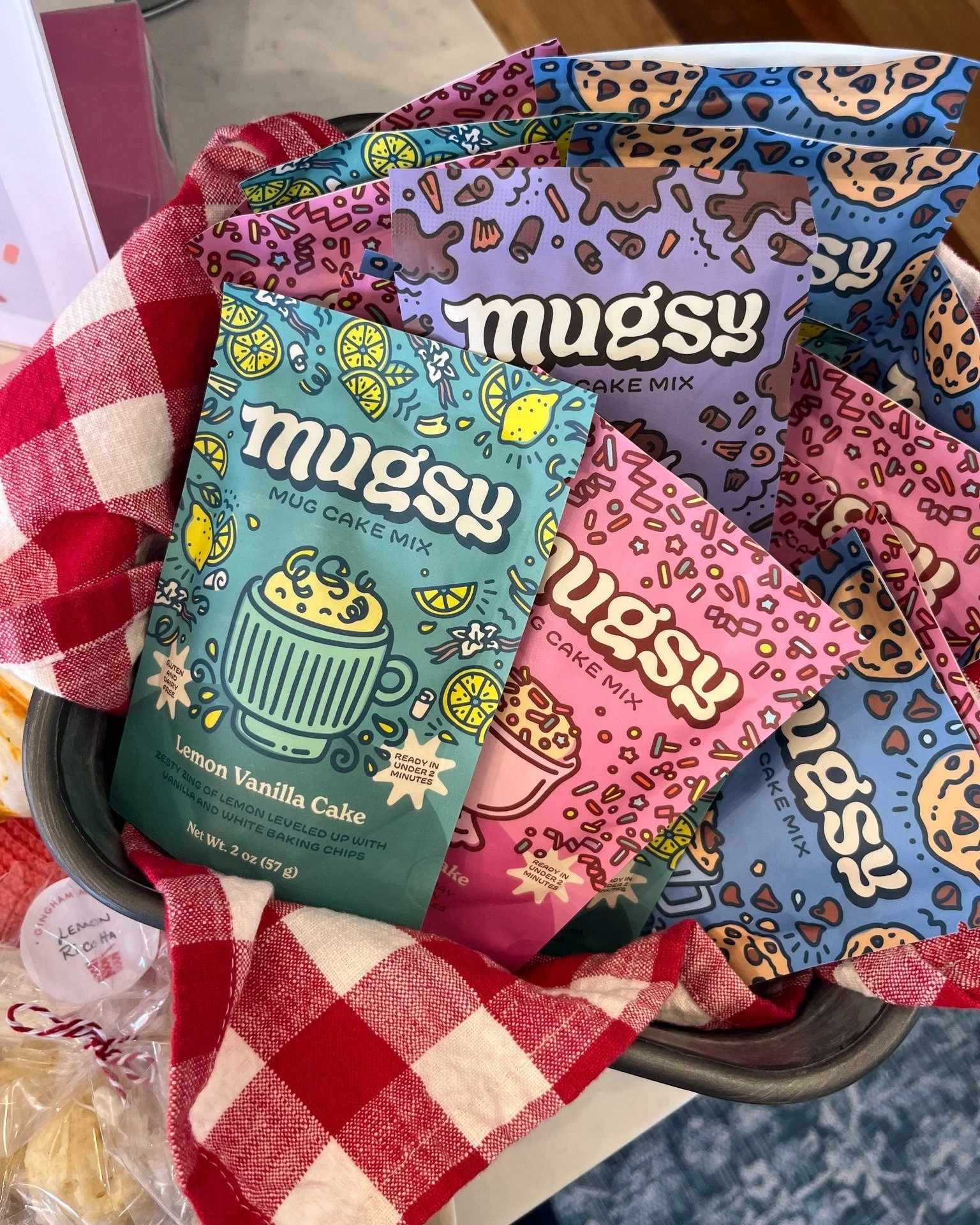 TOMORROW! Help us celebrate our friends @mugsybakes as they mark one sweet year! π We were honored to be their very first retailer, and even more excited to toast to all that’s ahead. Join us for sweet bites, savory snacks, shopping, and a toa