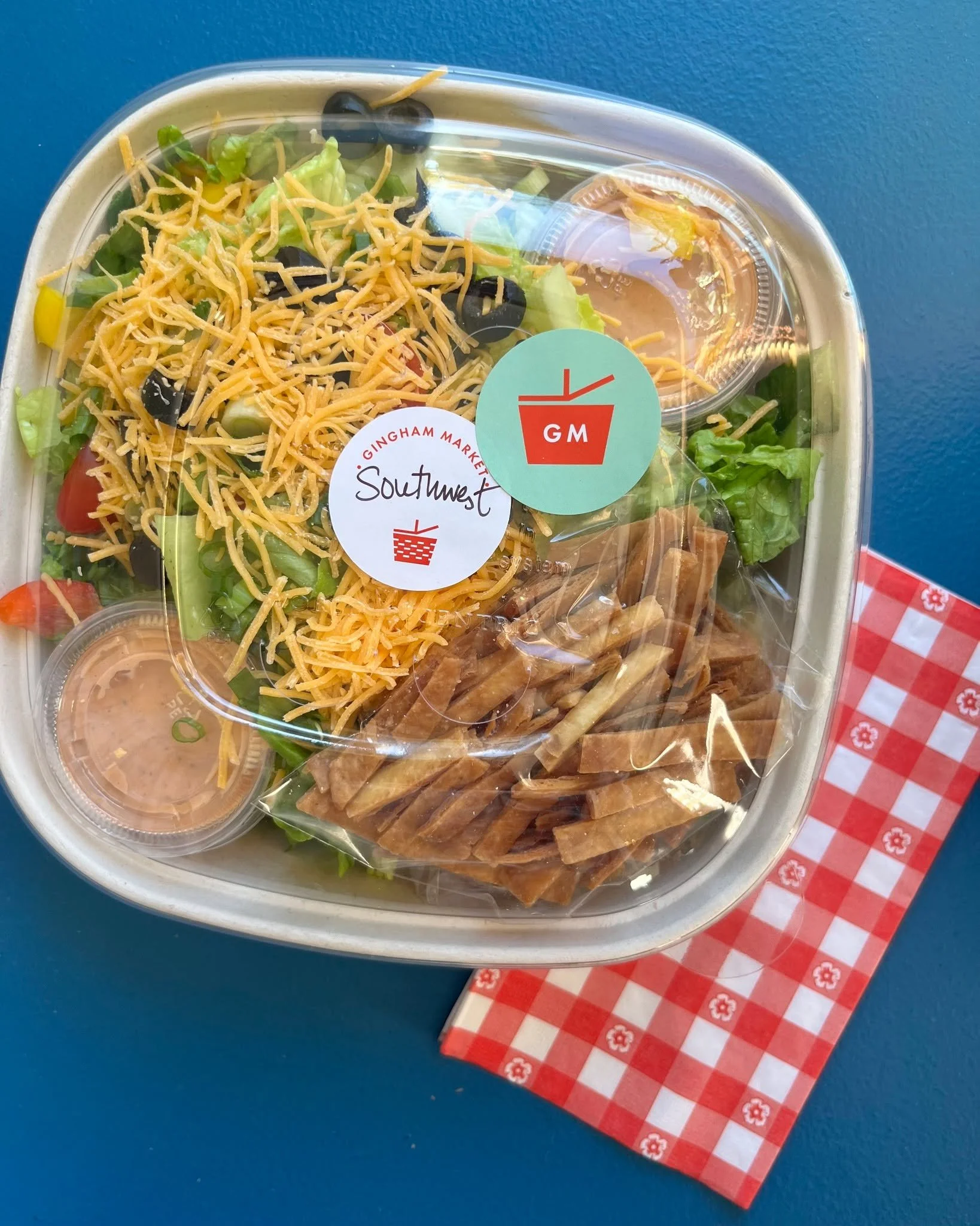 Ready for a reset? Our November daily offerings are dropping all week long, plus our Big Salad of the Week is our Southwest. Pop in for a bite, we're open 10am to 4pm. 💙#ginghammarket 

🚨 Utility Maintenance is still happening in front on Madison, 