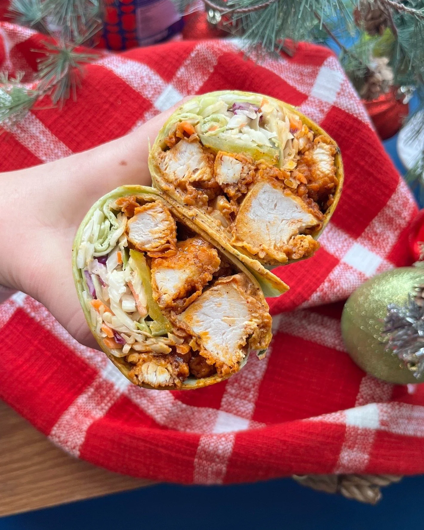 On the third day of December, GINGHAM gave to me&hellip; Nashville Hot Chicken Wraps for another month! 🎄

Come for lunch, stay to browse &mdash; the MARKET is fully decked with foodie finds and delicious bites. Here is the GRAB &amp; GO for 12/3 av