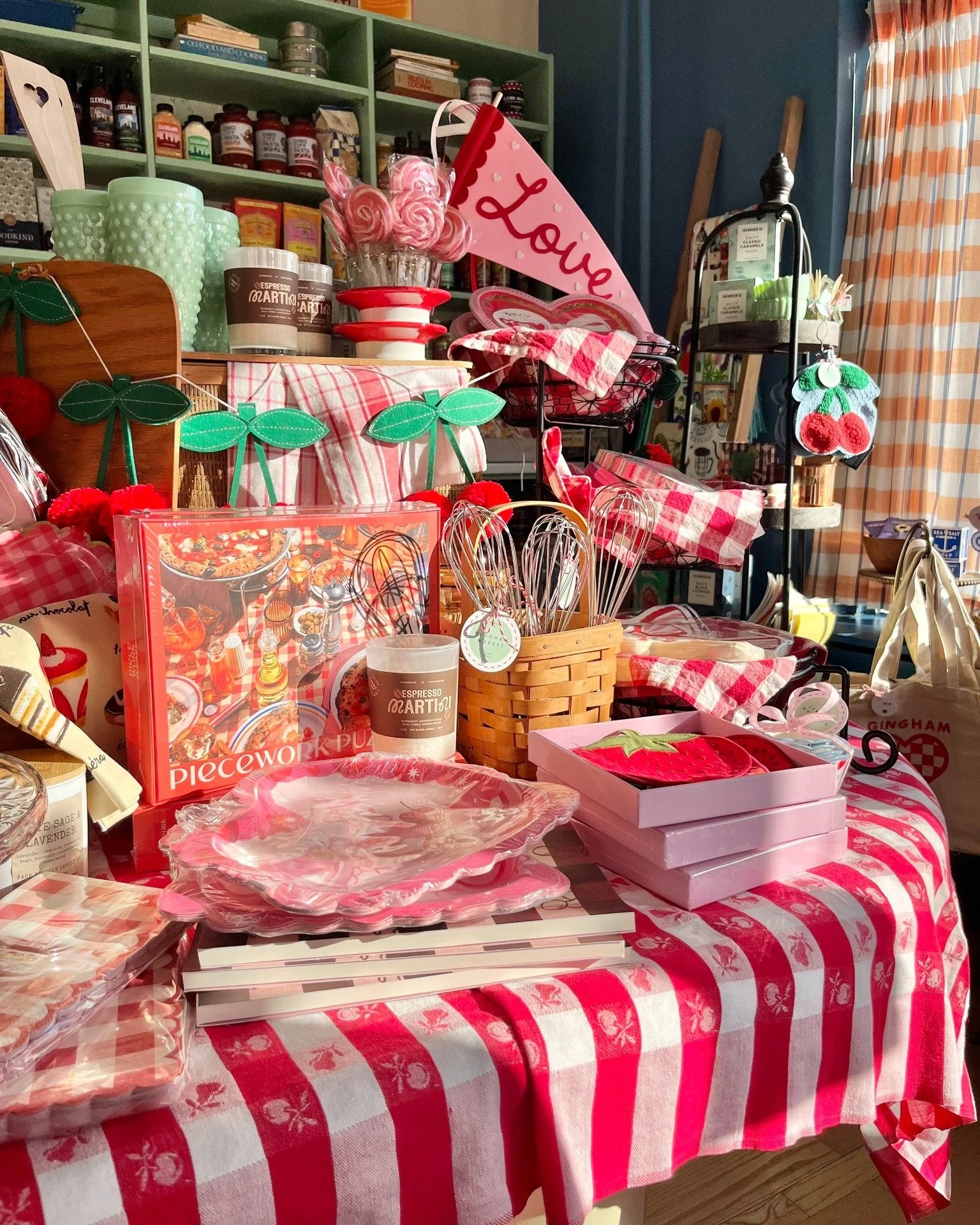 All you need is&hellip; GINGHAM! ❤️ Breakfast is on &mdash; Breakfast Croissants are warm and melty, Donut Bites are BACK, and the case is looking extra good. 🥐🍩 Whether you&rsquo;re grabbing last-minute Valentine&rsquo;s treats or fueling your wee