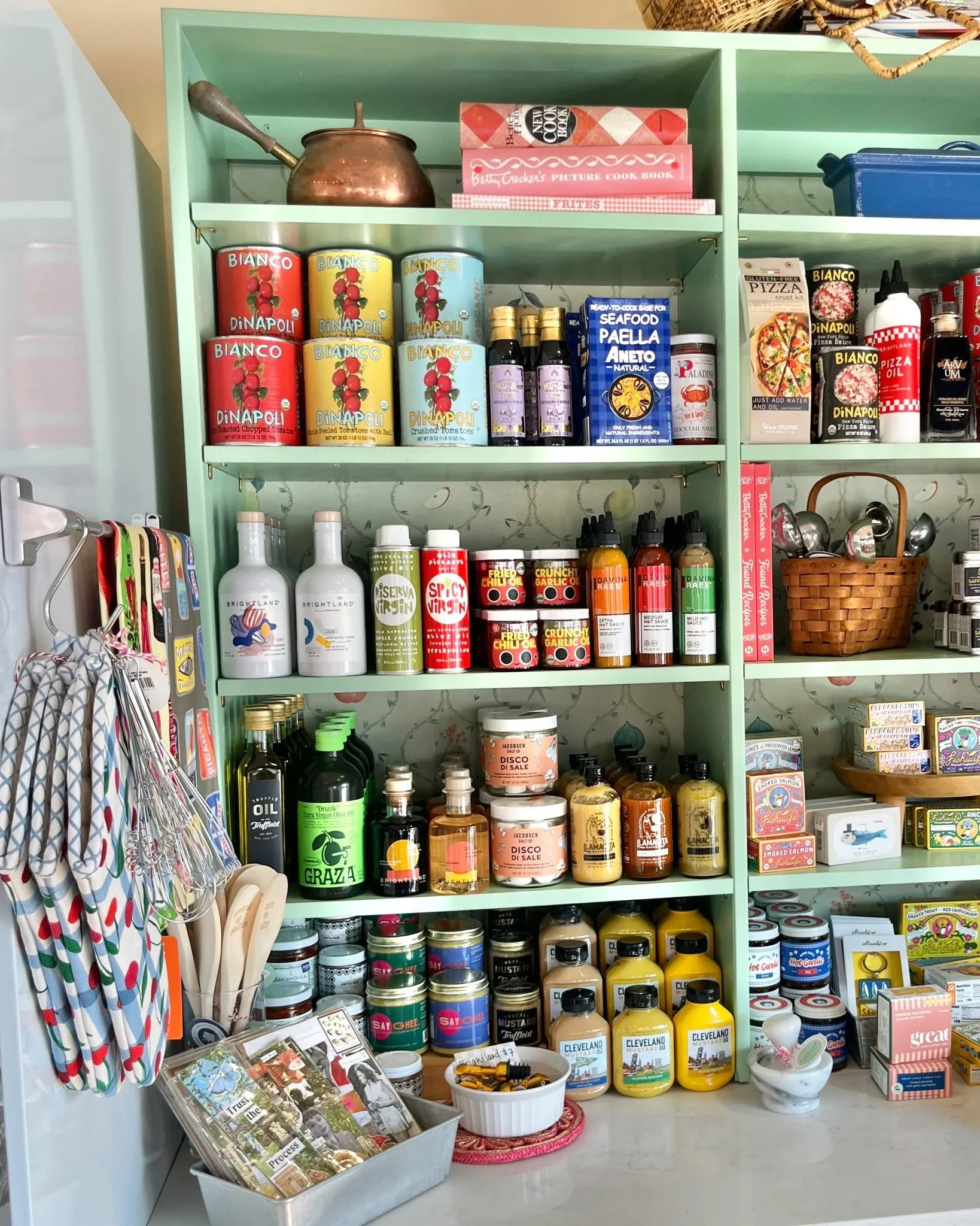 A little pantry wander. 🧺 From everyday staples to fun foodie finds, the MARKET shelves are stocked with ingredients to inspire your next bite, sip, or dinner idea. 

🥫 Market Weekend Hours 🥫
Thursday &amp; Friday: 10am to 6pm
Saturday: 9am to 4pm