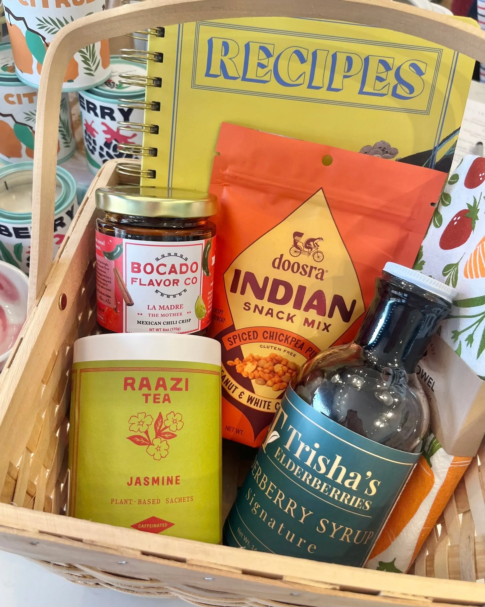 A basket full of good things 💙 From pantry staples to sweet sips and snacky finds &mdash; these are the kind of things we love gathering for you (and gifting, too).

🧺 Weekend Hours 🧺
Friday: 10am - 6pm
Saturday: 9am - 4pm
Sunday: Closed
