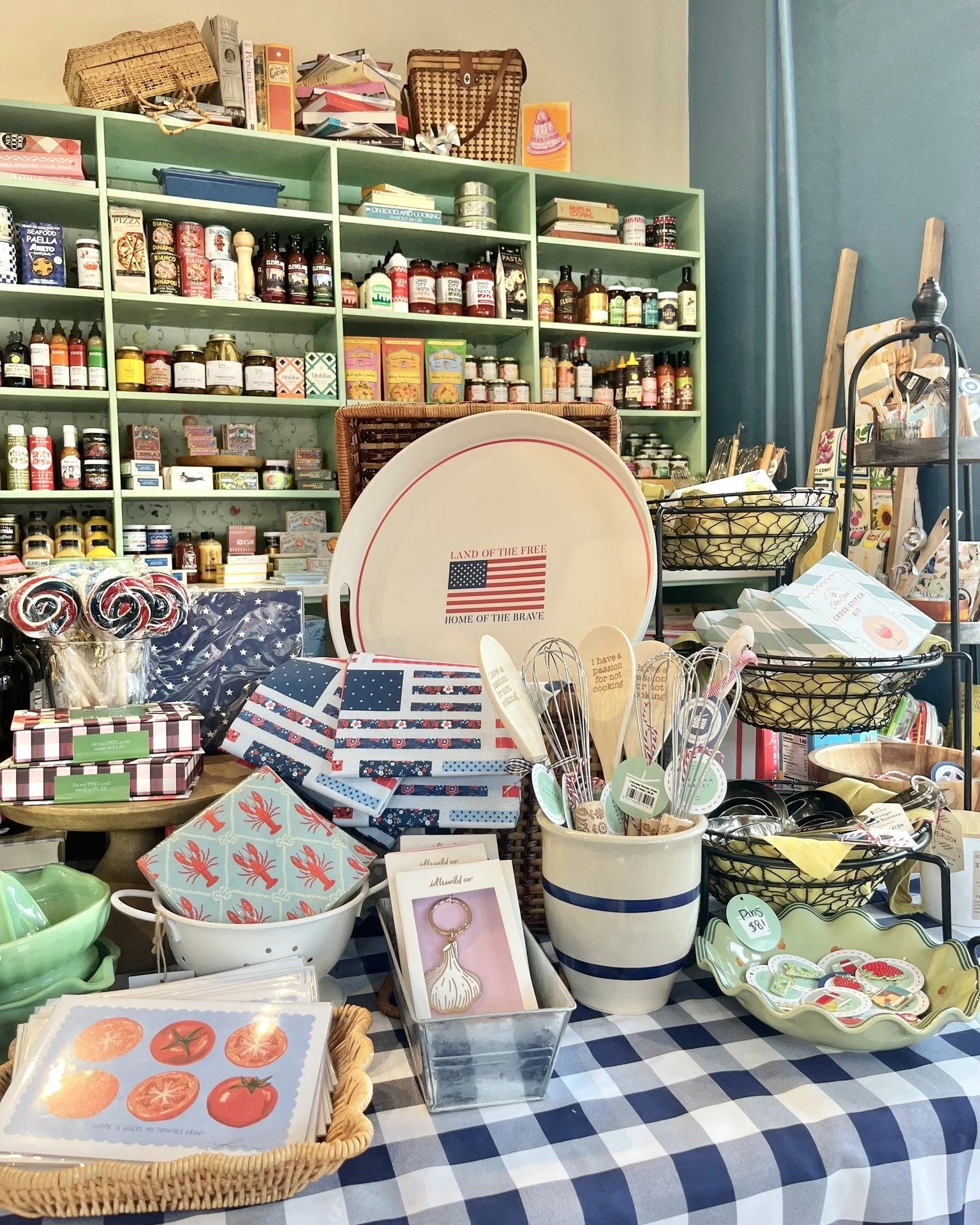 A rainy start to Memorial Day Weekend calls for cozy MARKET wandering. ☔🧺 Come browse the shelves, grab a breakfast croissant, lunch, and pick up a few good things for the long weekend ahead. 💙

We are open today from 9am to 4pm, and will be closed