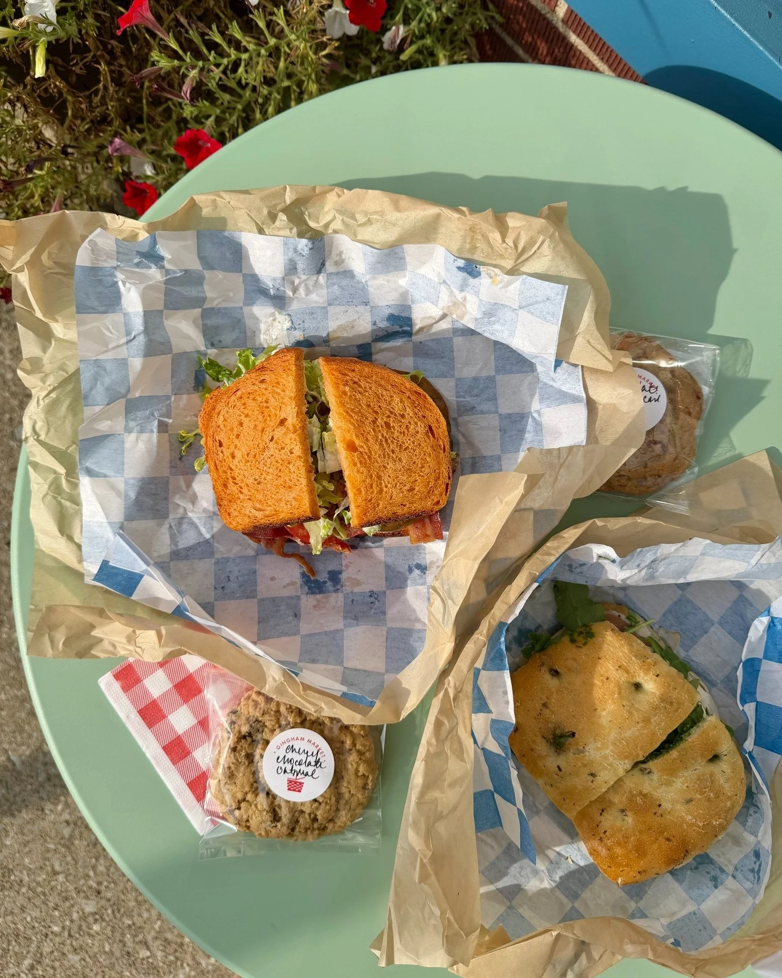 Tuesdays in September just got a little better! 💙 Returning again for the first time since 2024 is our Heirloom Tomato BLT with a few upgrades, and *new* to the menu is our Turkey Italiano on Focaccia. + BBQ Salad to kick off your week and these sun