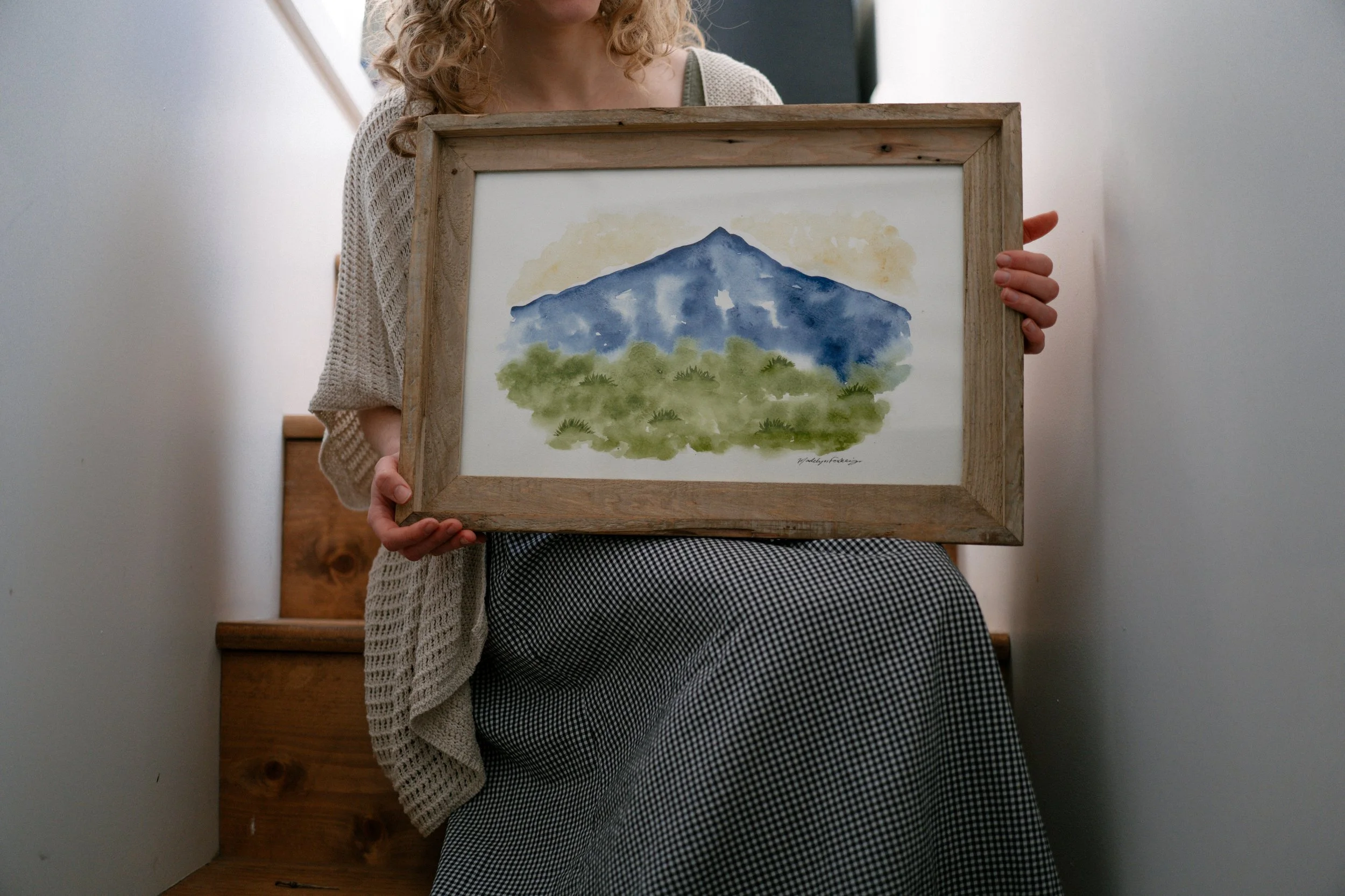 "Return to Rest"  Original Watercolor