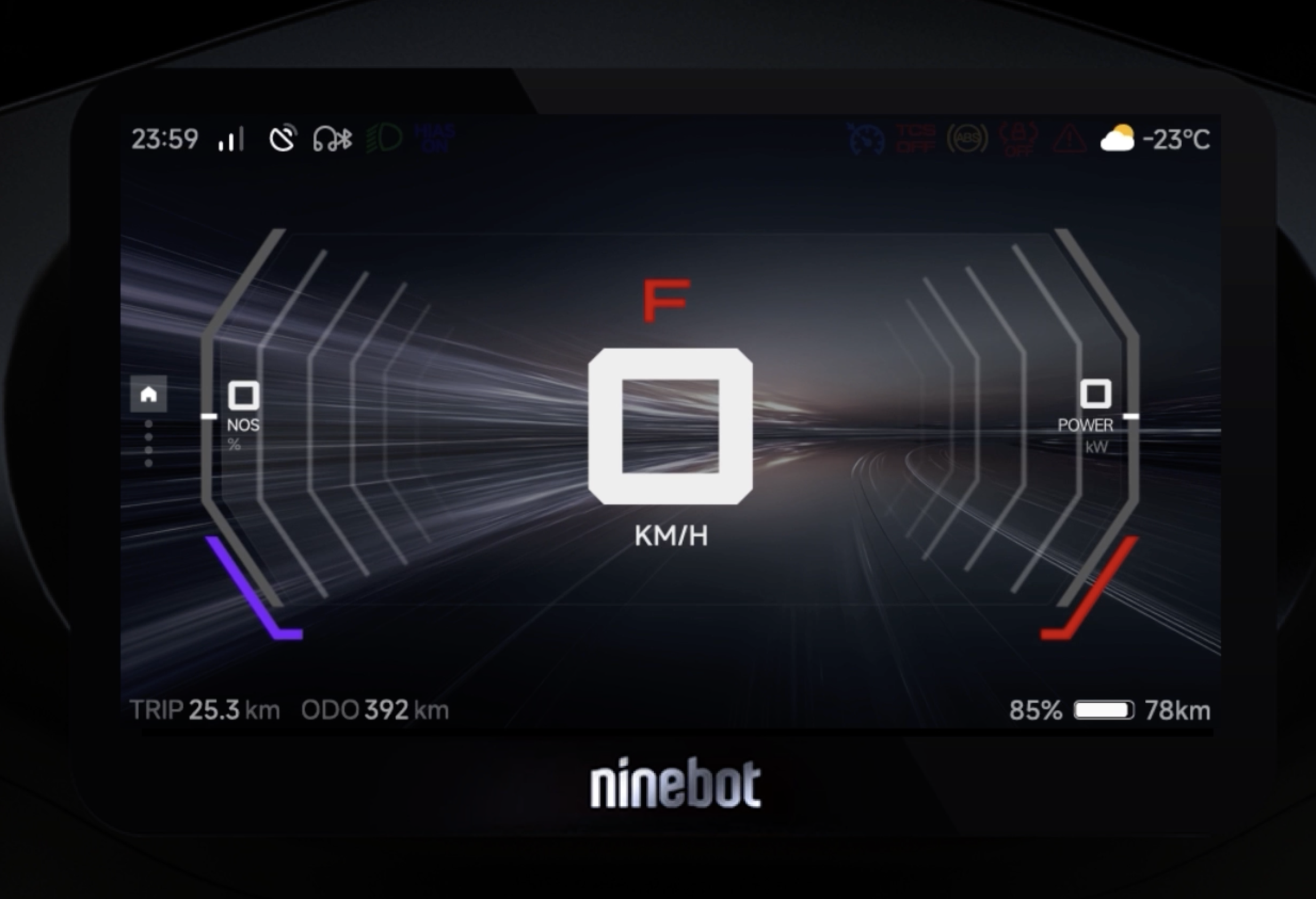 Ninebot HMI Face Lift 2025