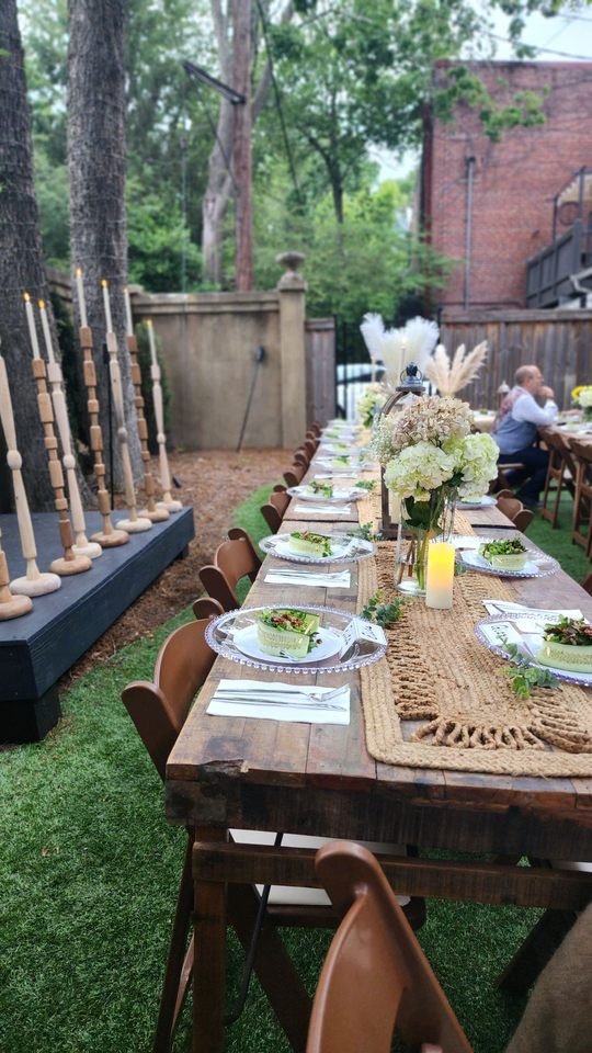 Dinner in The Garden