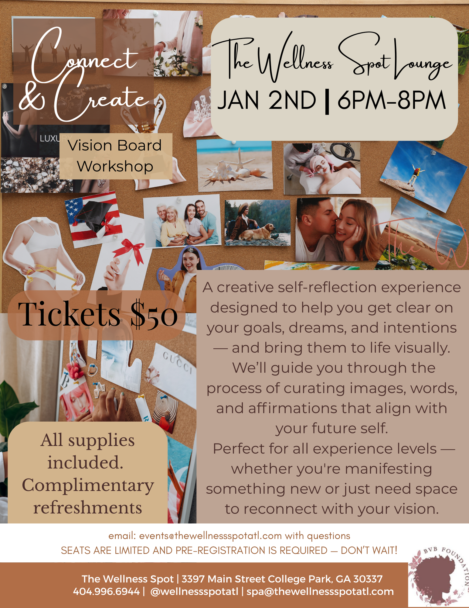 Connect & Create: Vision Board