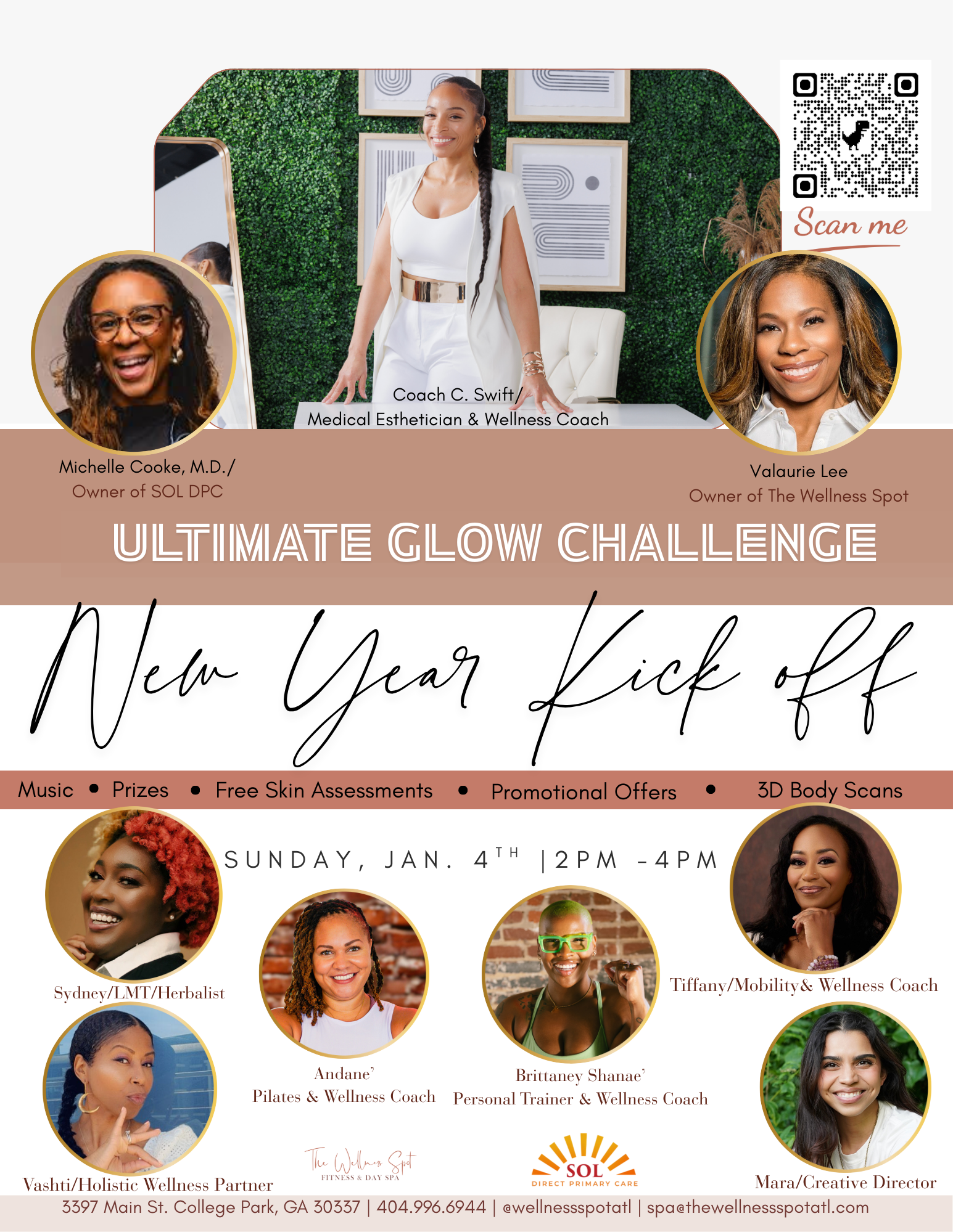 Ultimate Glow Challenge : New Year Kick Off