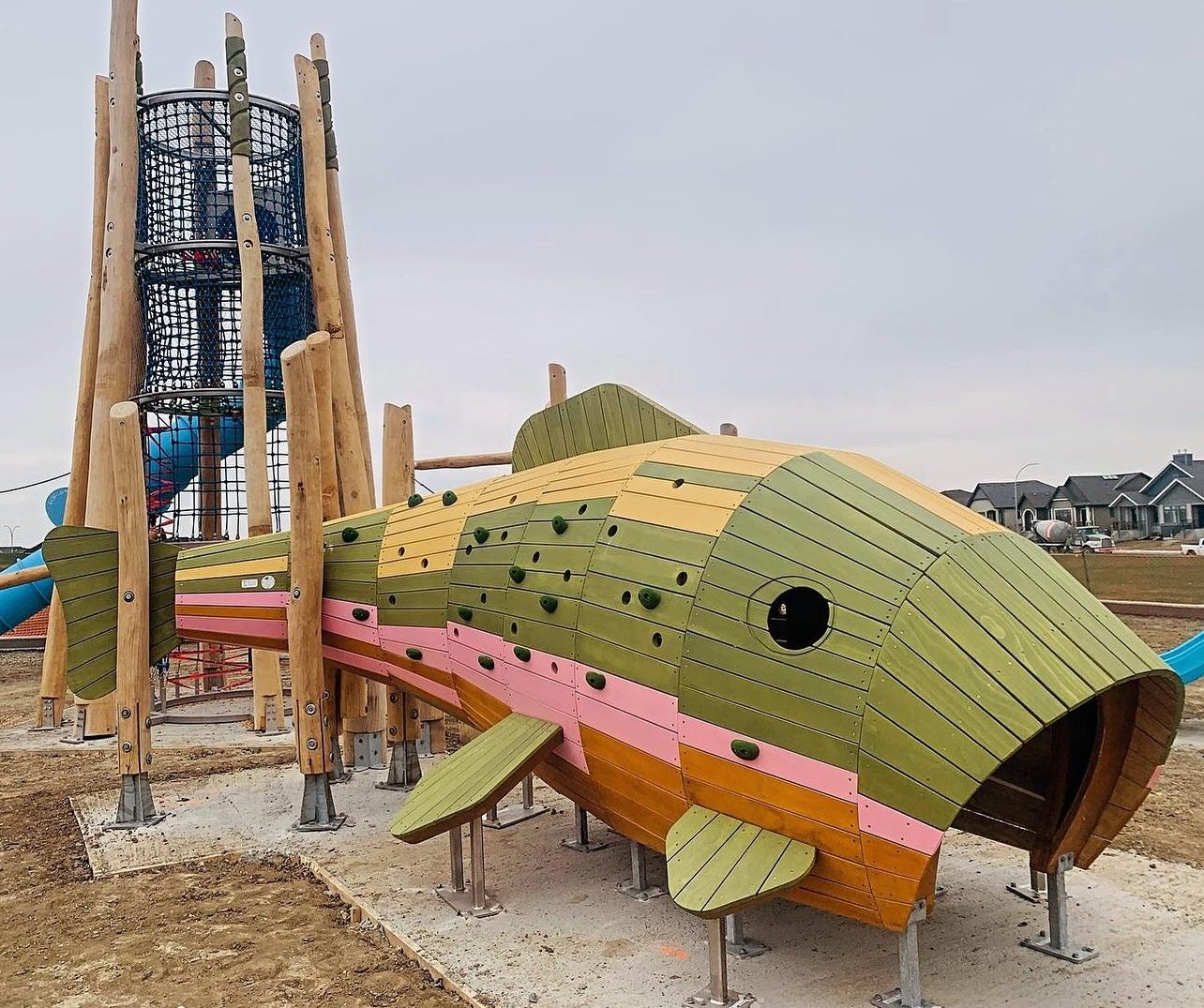 Is everyone as stoked about this new Calgary playground as we are? We can&rsquo;t wait to climb IN this masterpiece when it opens in Mahogany! 

Photo: @wilcosouthwest 

#yyc #yyckids #yycfamily #calgarykids #calgaryfamily #calgary | Calgary playgrou