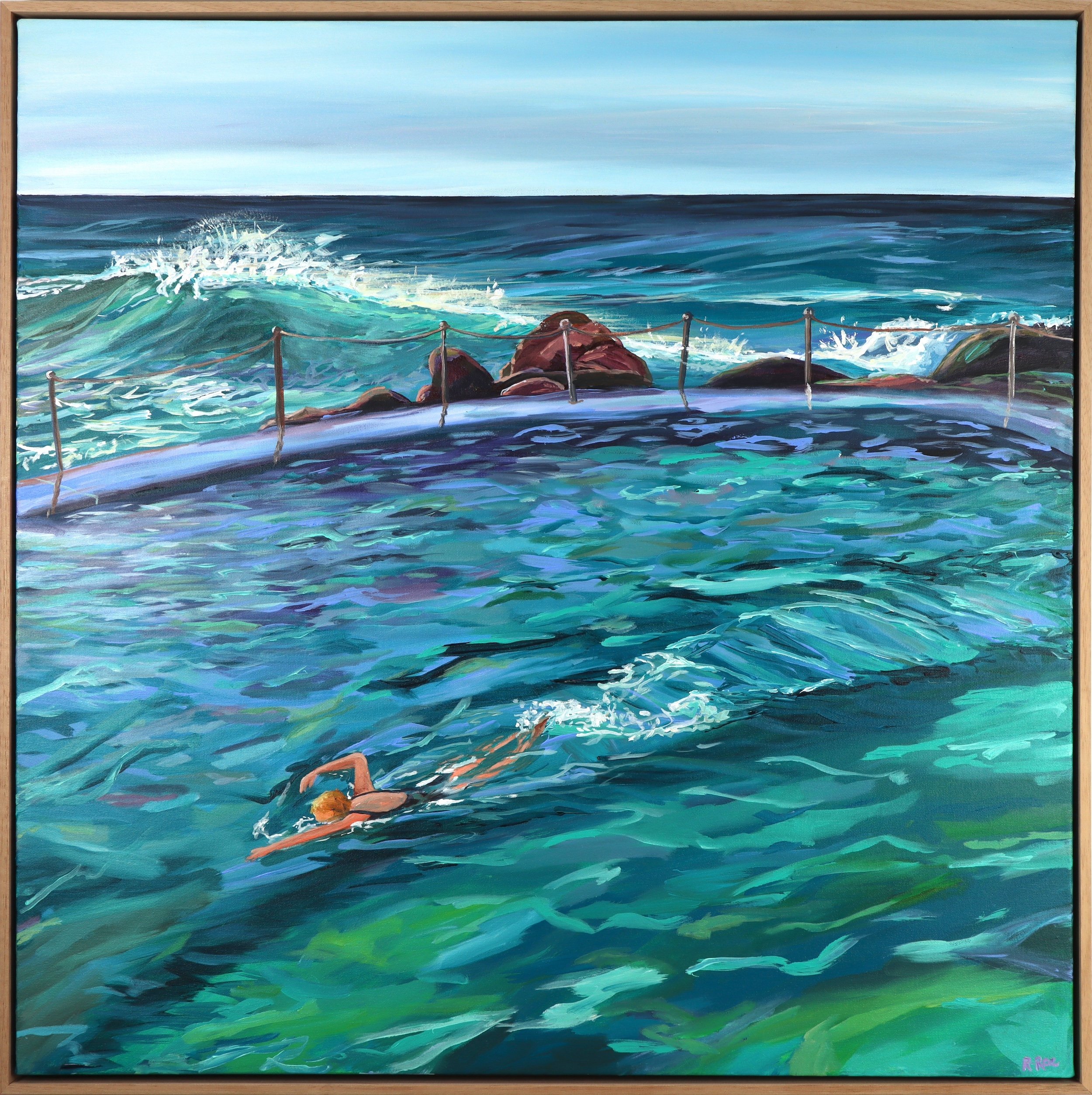 Solitary Swims and Waves of Support