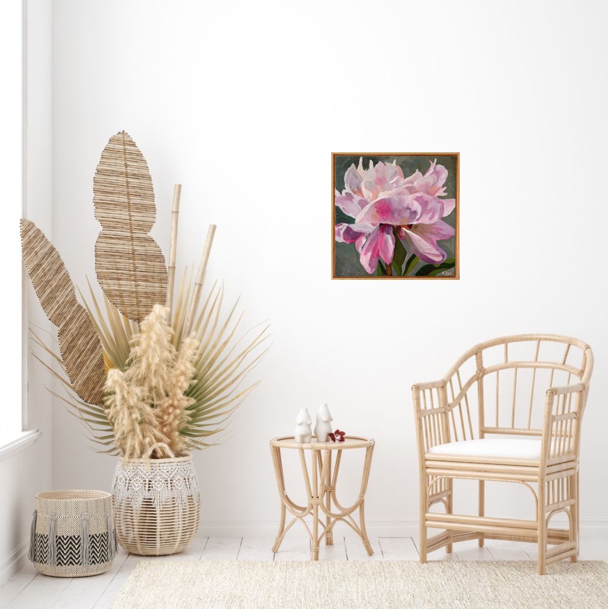 Pink Peony insitu