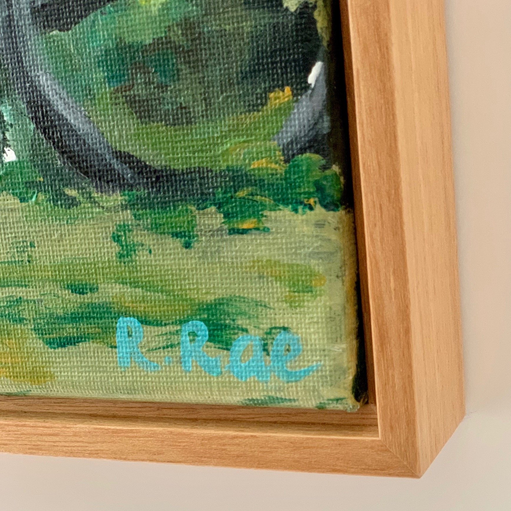 Rachel Rae Art Original painting artwork Malabar Rock Pool