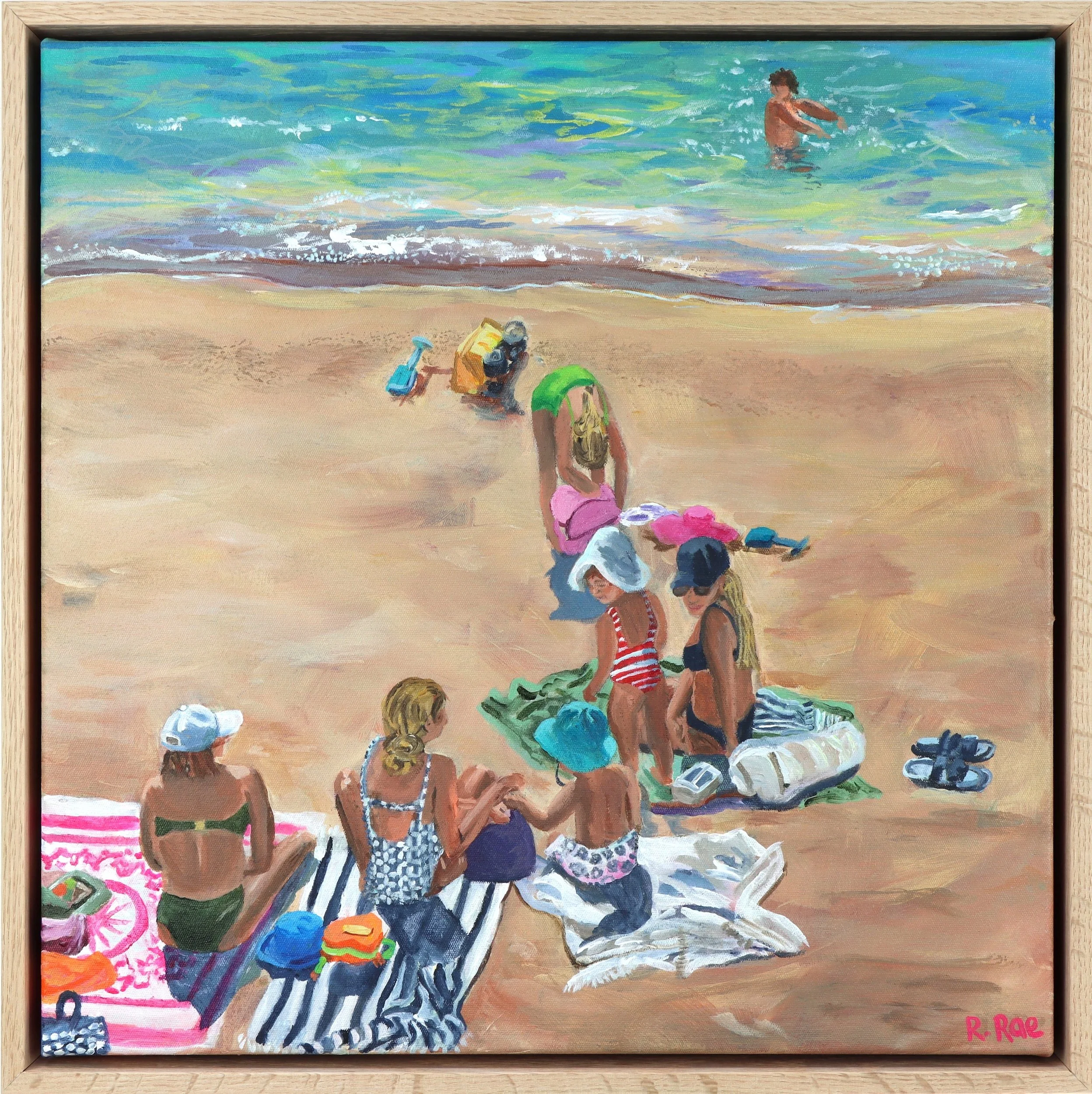 Lazy Days (original framed)