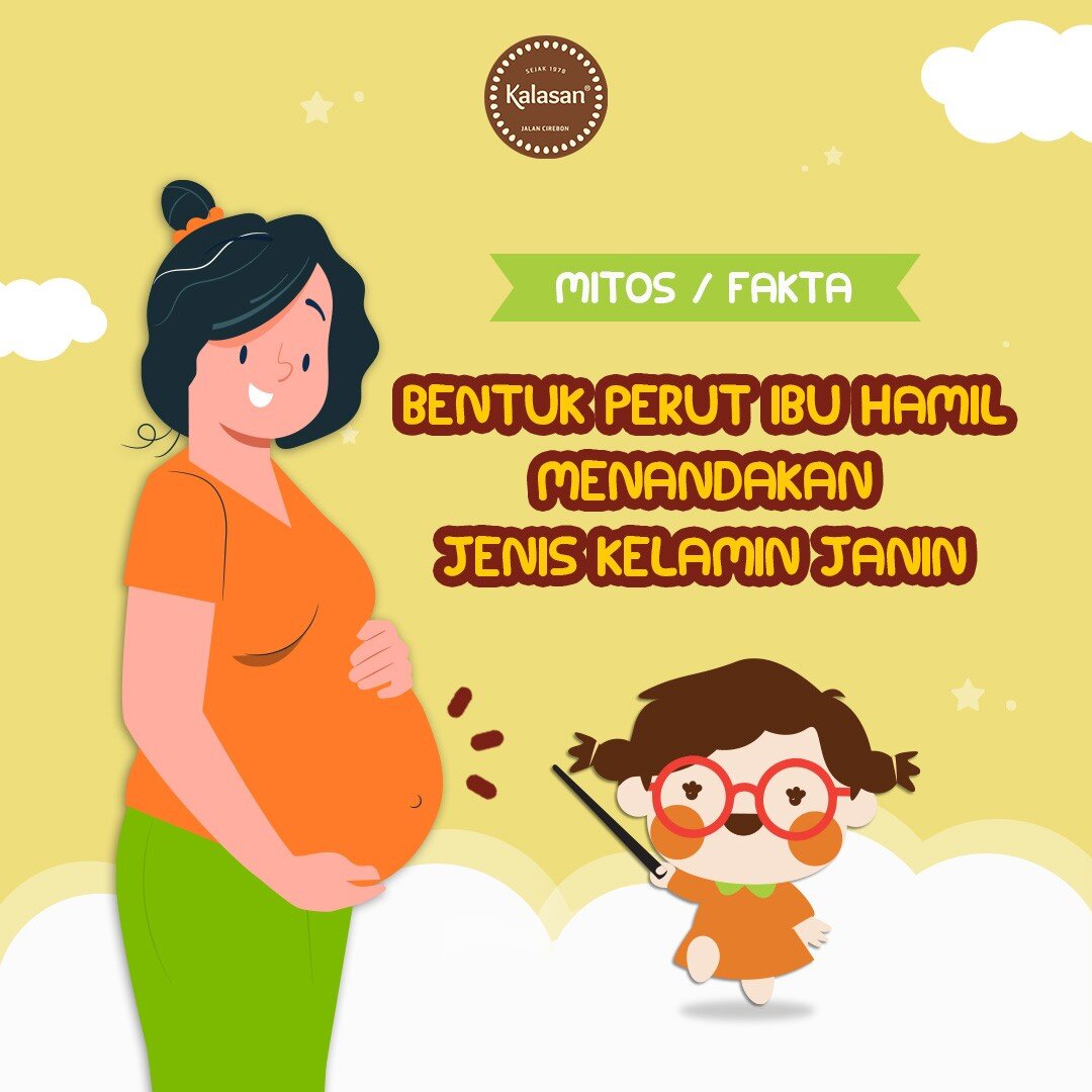 Mitos ya mom!
Walau menebak-nebak jenis kelamin anak memang menyenangkan, anggapan bahwa bentuk perut menandakan jenis kelamin anak hanyalah mitos belaka.

Faktanya, bentuk dan tinggi rendahnya perut saat hamil tergantung pada kekuatan otot perut dan