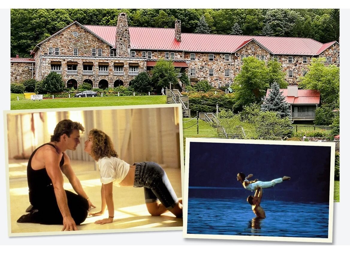 Who is as obsessed with the film Dirty Dancing as much as we are?
Did you know&hellip;you can actually stay in the original Kellerman&rsquo;s lodge where the movie was filmed?
Mountain Lake Lodge in Virginia is now fully refurbished and offers &ldquo