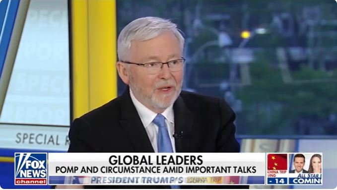 Kevin Rudd on the Trump-Xi Summit: Fox News