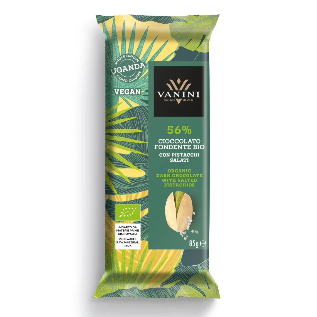 Vanini ekologisk mörk choklad Uganda 56%