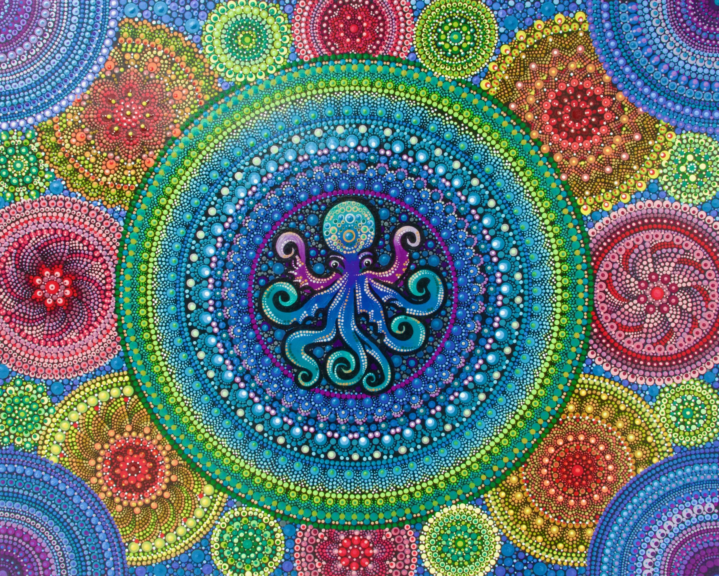 'Pulpo' (100x80cm)