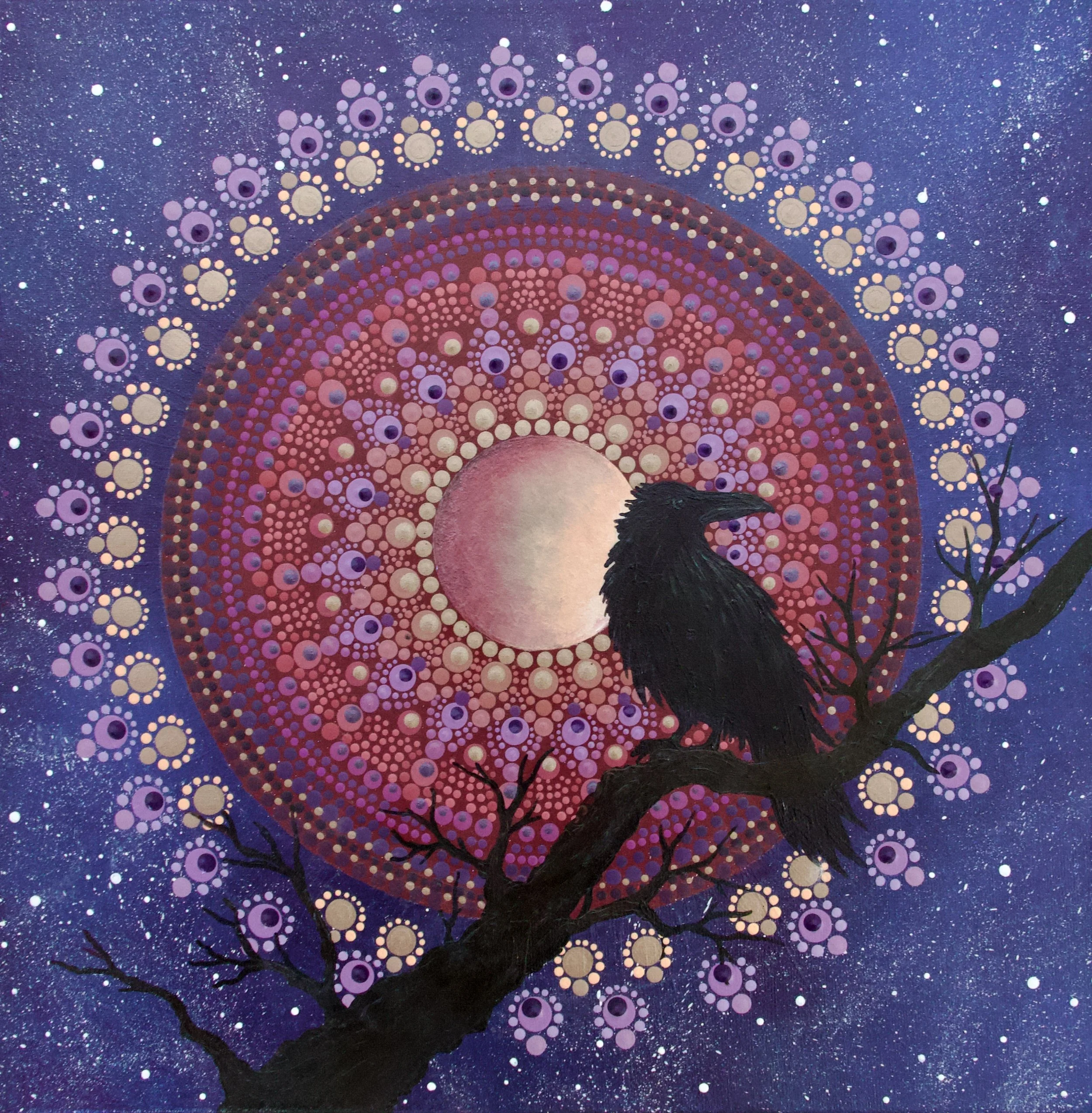 'Nevermore' (16x16")