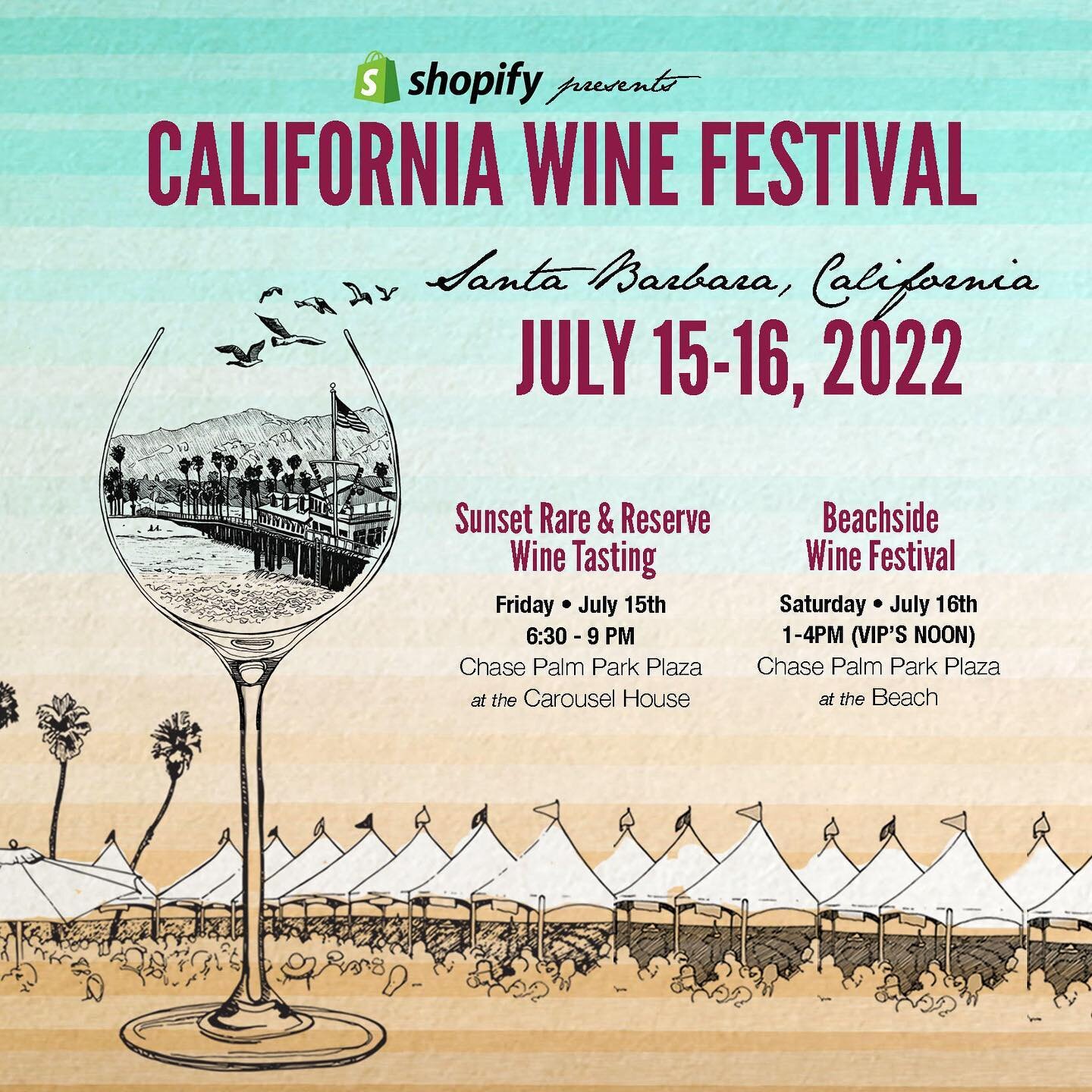 Join us at the California Wine Festival in Santa Barbara! 🍷

We are excited to announce that we will be pouring our award-winning estate wines at this years event! 

This is CWF&rsquo;s signature wine event. Thousands of wine lovers pour into Santa 