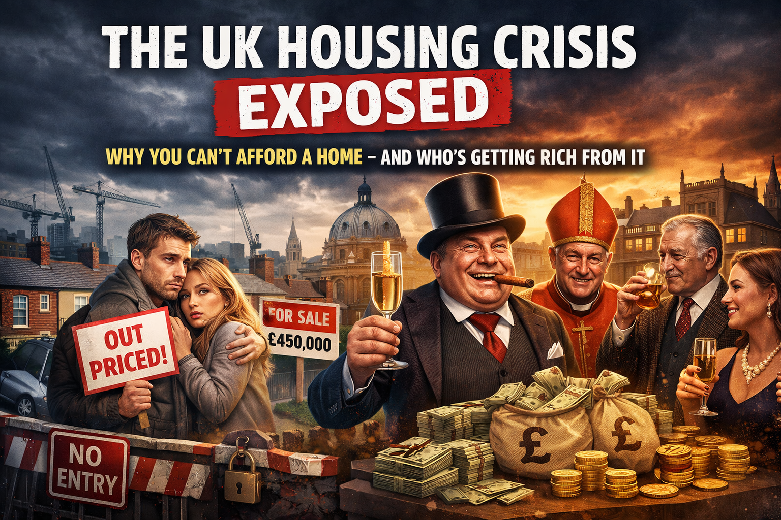 Britain’s Housing Scandal: Why You Can’t Afford a Home - And Who’s Getting Rich from It