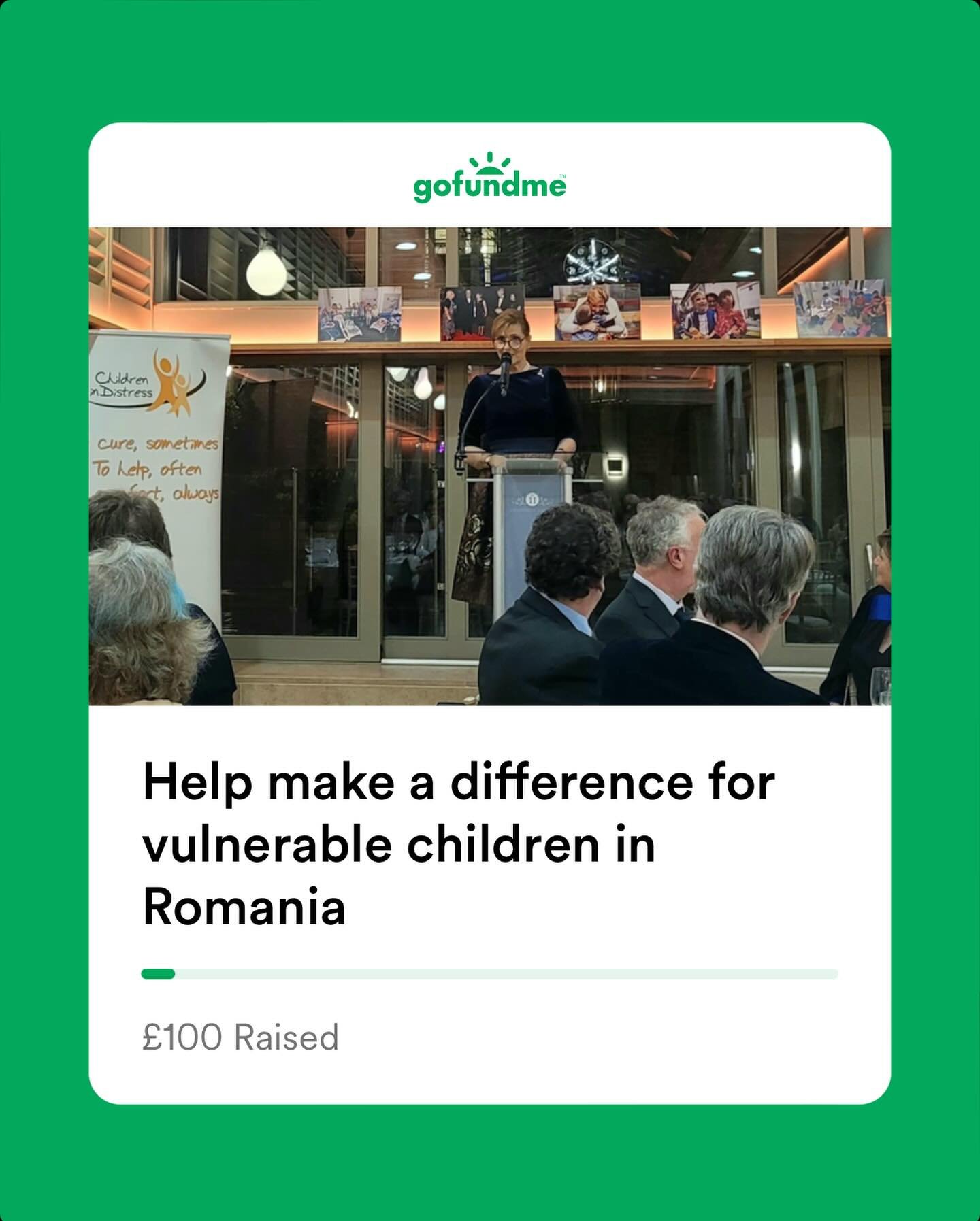 Hi! It&rsquo;s Daniela. Do you want to join me in making a difference? I&rsquo;m raising money in aid of Children In Distress UK @childrenindistress and every donation matters. Swipe left for the QR code. 

I will match/double your donation, so pleas