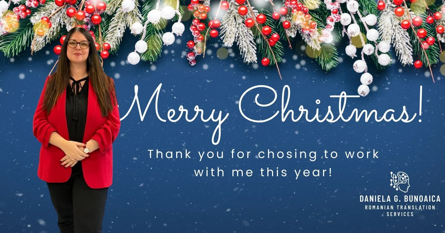 Hi! It&rsquo;s Daniela.

🎄 Merry Christmas 🎄✨

As the year comes to a close, I want to say a heartfelt thank you to everyone who trusted me and worked with me this year &mdash; private individuals, law firms, listeners, mortgage advisors, and all t