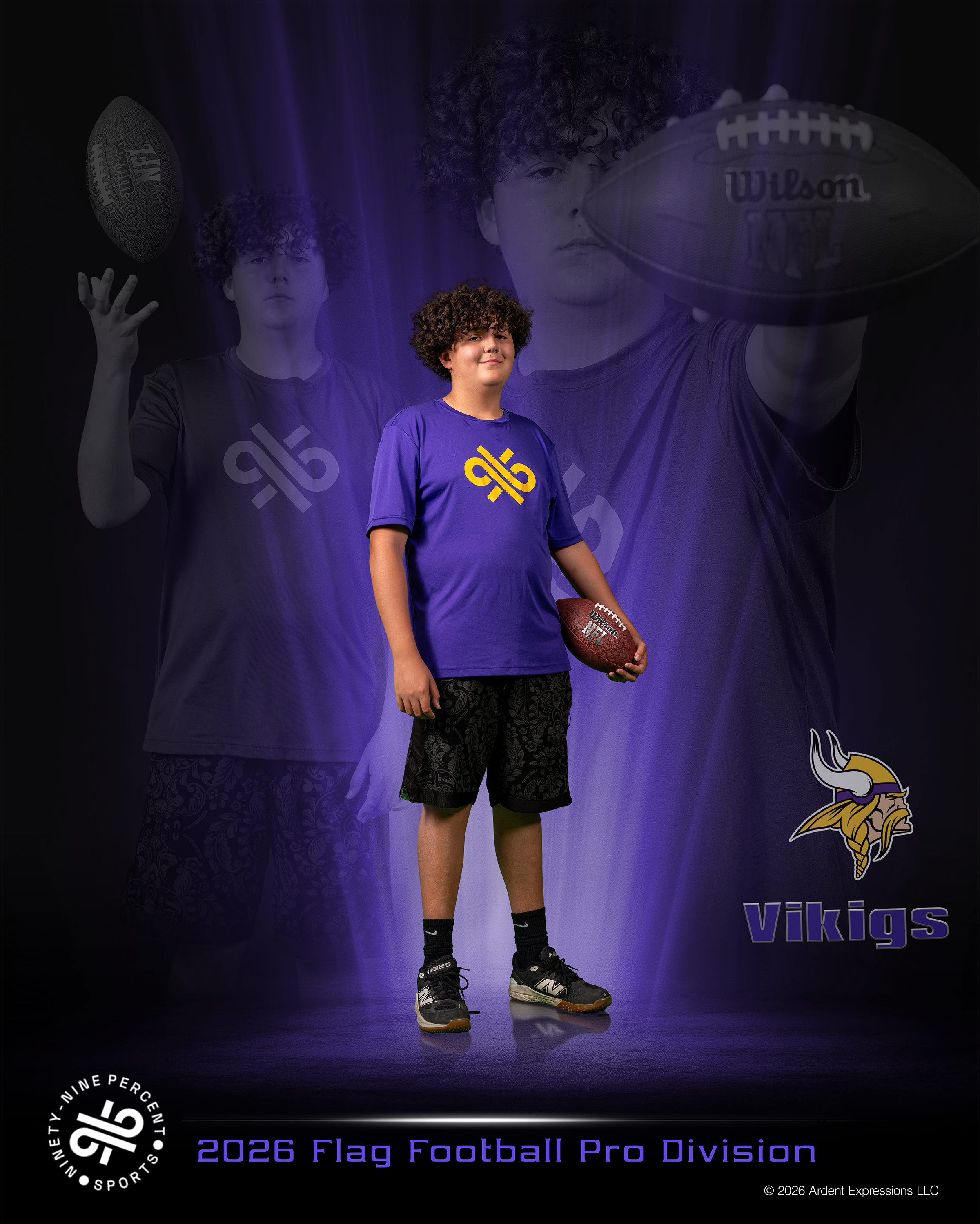 99% Sports Digital Portrait