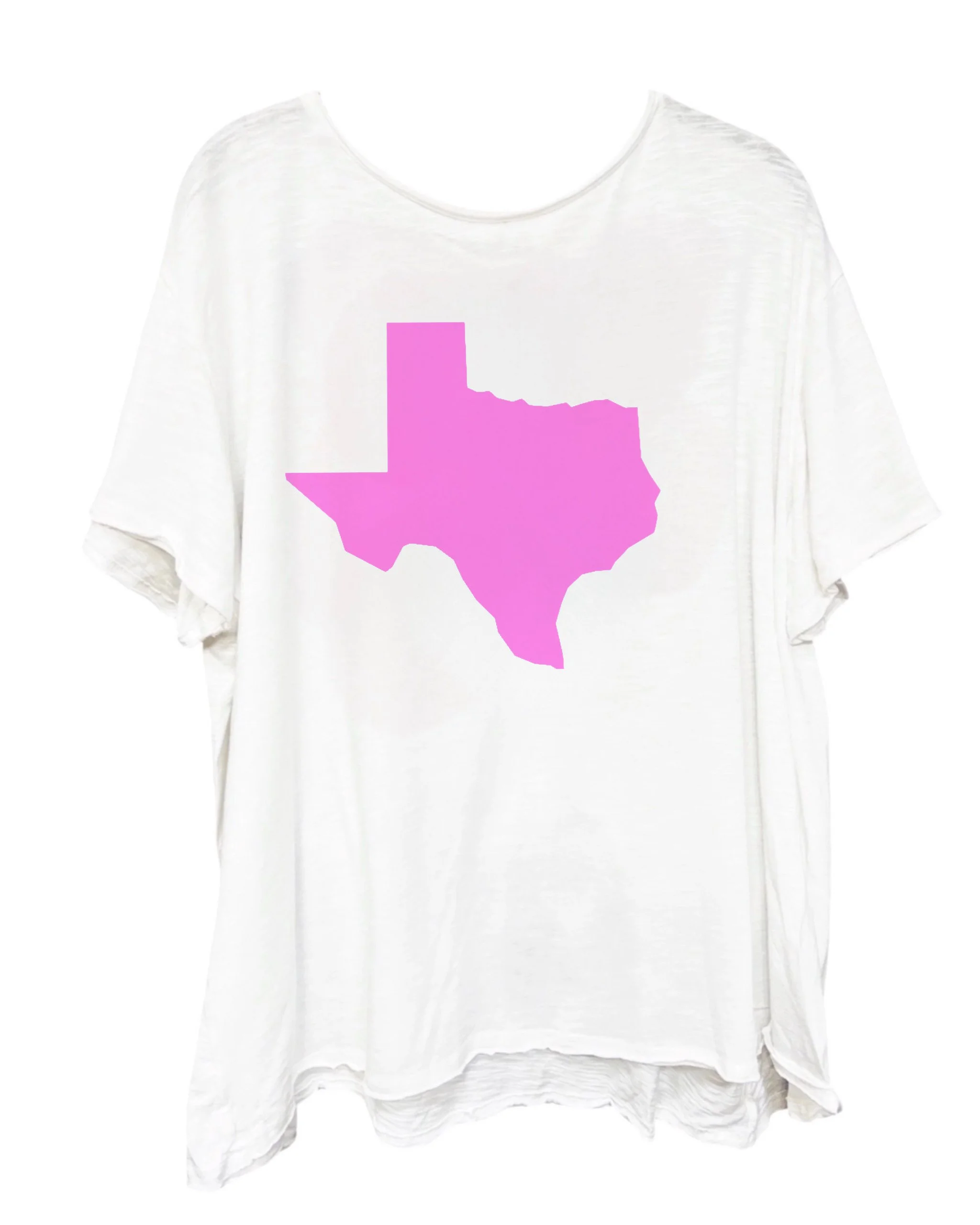 Texas tee (pink)