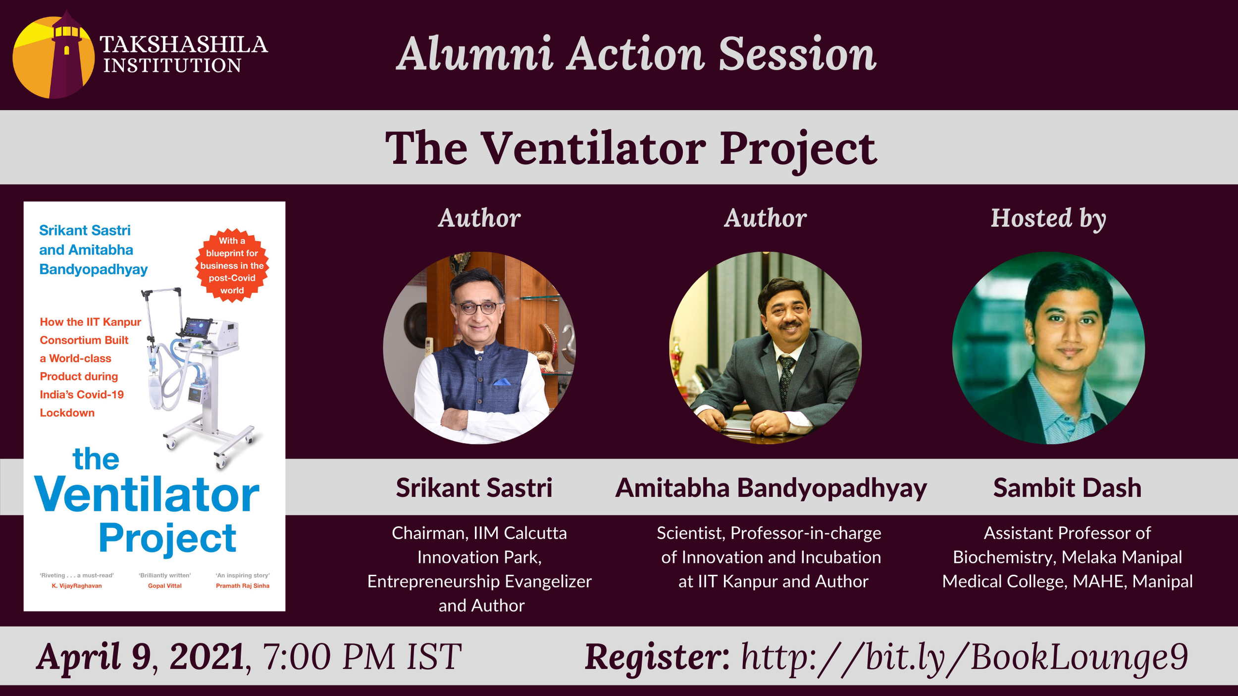 Alumni Action Session: The Ventilator Project