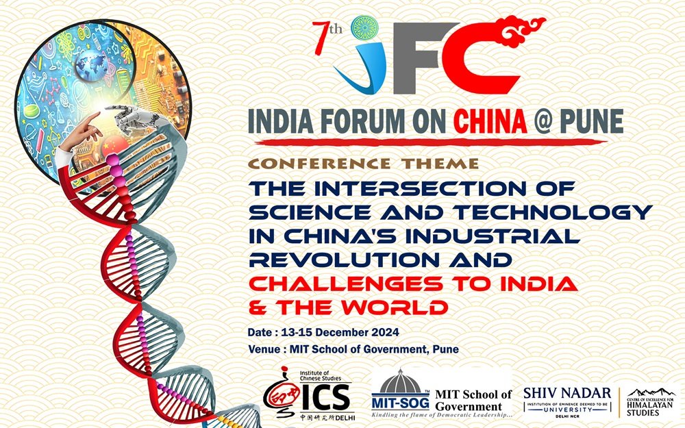 Dr. Nithiyanandam at the 7th IFC INDIA FORUM ON CHINA |