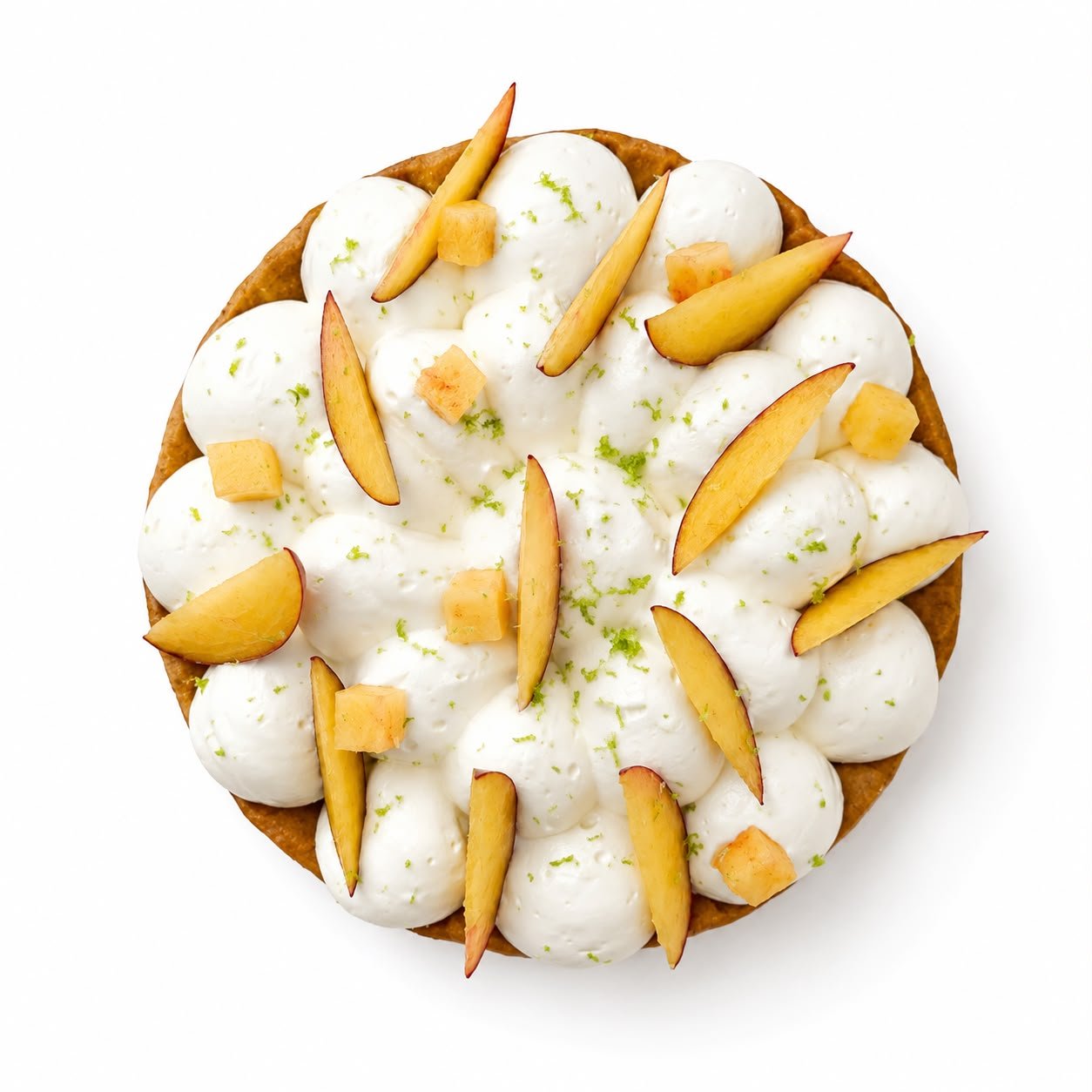 Tarte aux pêches
