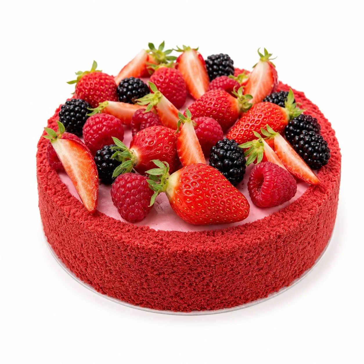 Charlotte fruits rouges