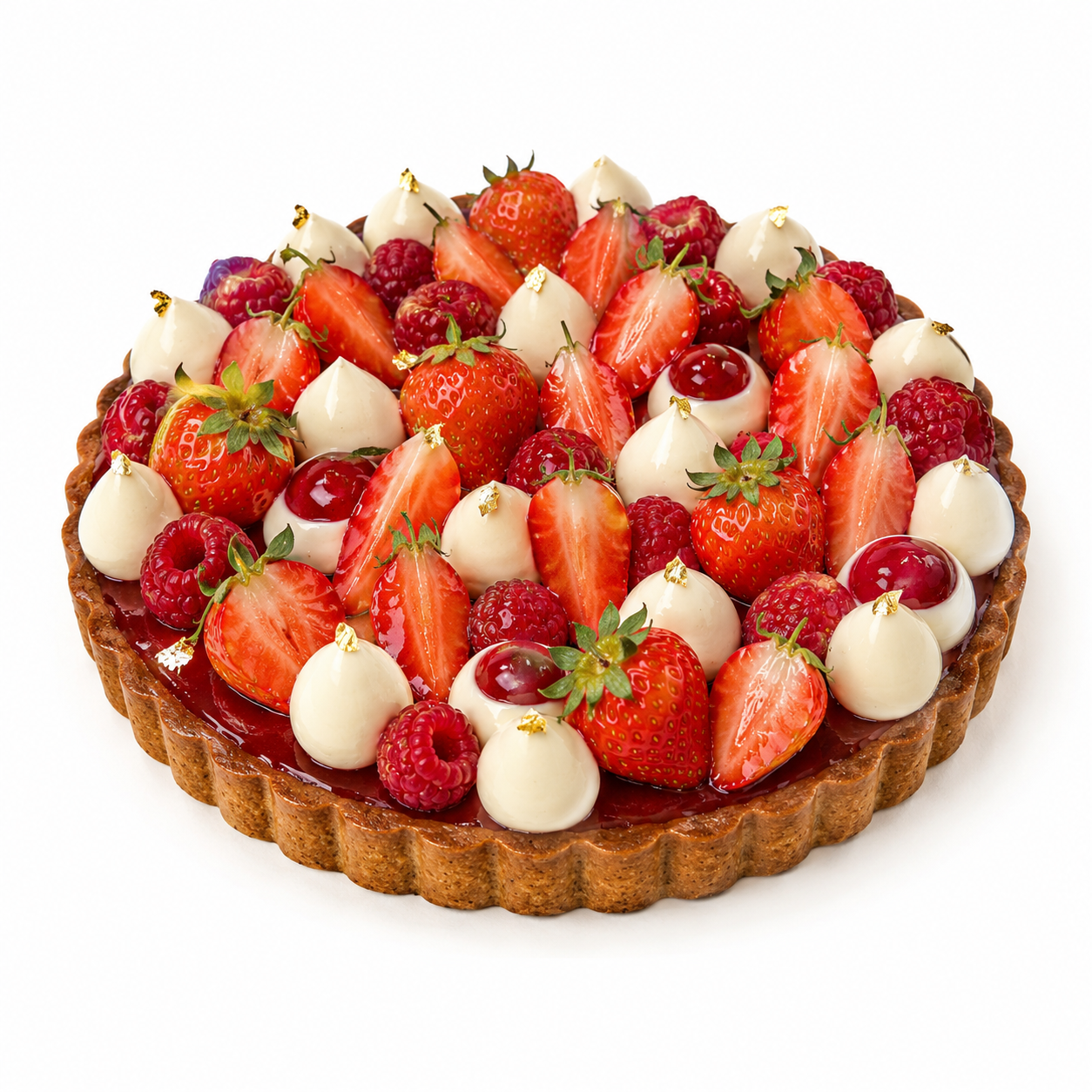 Tarte fraise sarrasin
