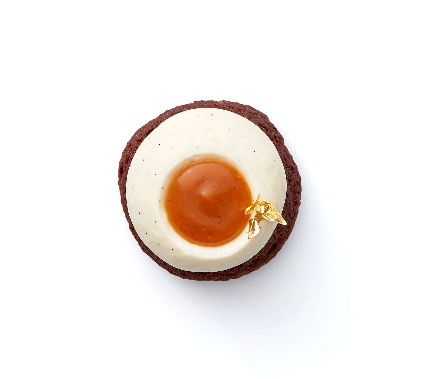 Chou chocolat caramel vanille