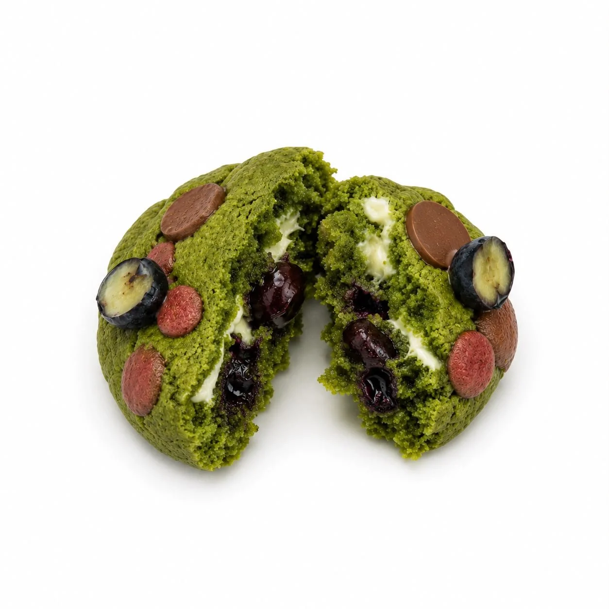 Cookie Matcha Myrtille