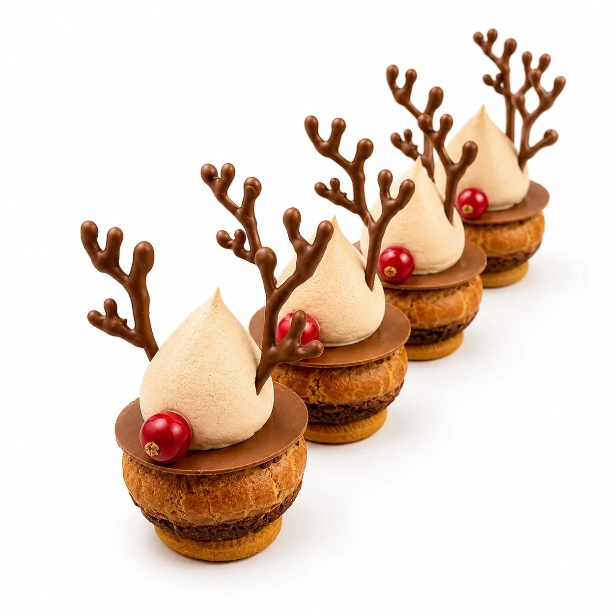 Rennes de Noël