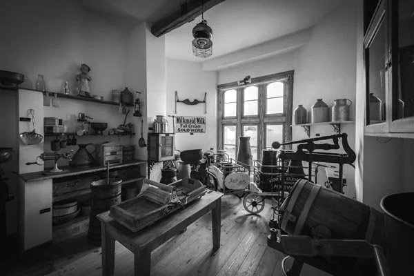 What haunts the kitchen at Watermouth Castle