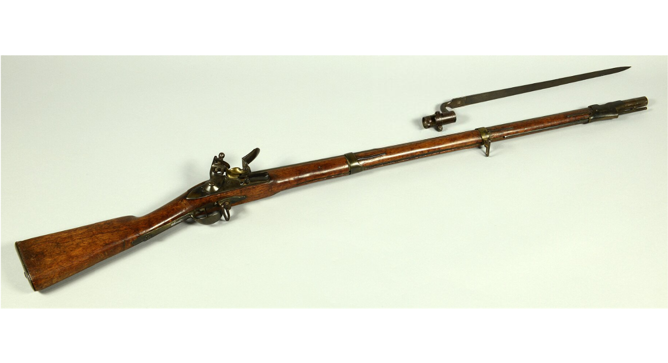 Armament is one of the project's four focus areas. This South Asian long-barrelled wood and metal musket with separate bayonet fitting, made in the late eighteenth or early nineteenth century is held in our partner museum, the Durham Oriental Museum