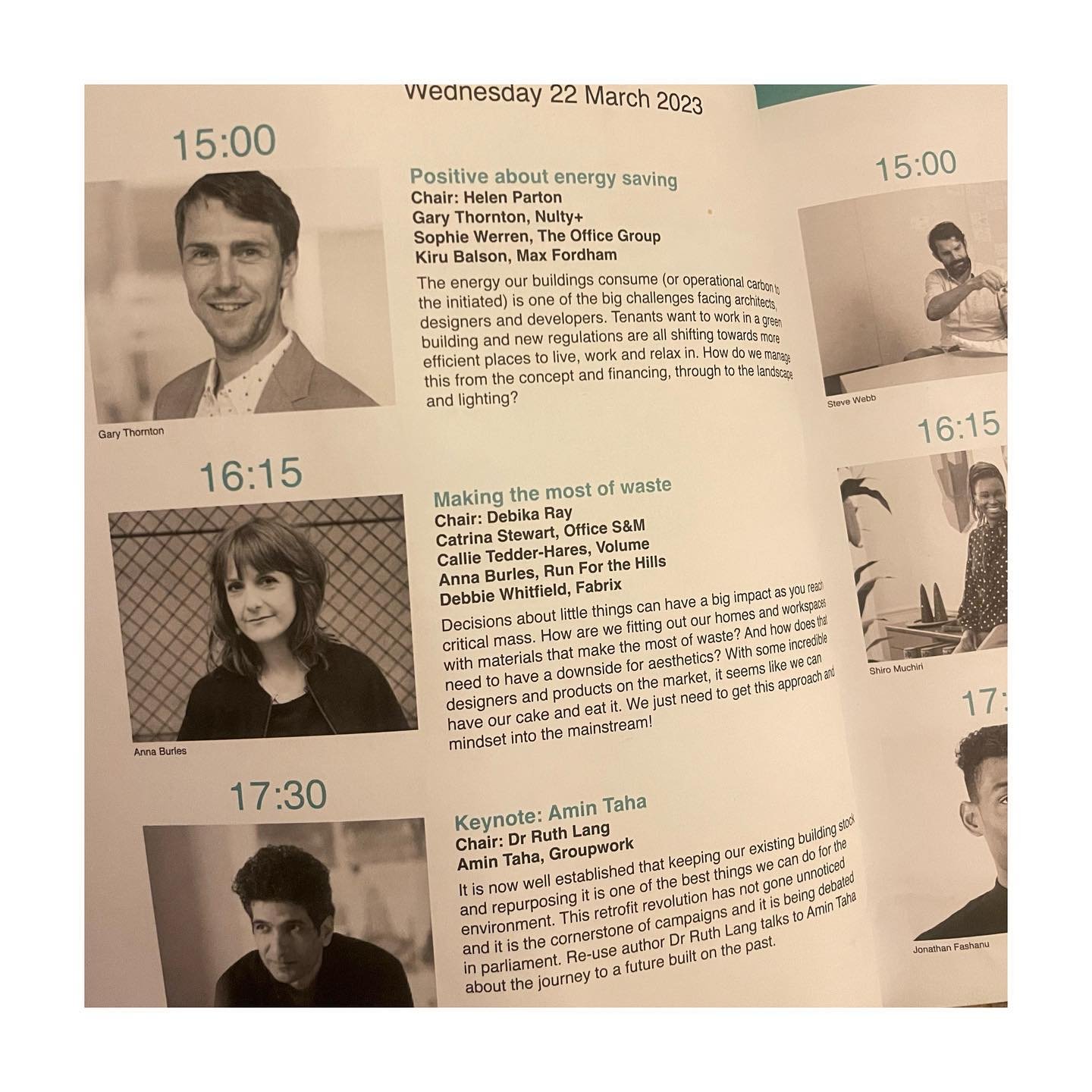 So enjoyed the seminars today at @architect_at_work. I&rsquo;m very tempted to visit again for tomorrow&rsquo;s sessions. Especially good to hear #amintahaarchitects speak about The Ethics of Architecture ⚡️ and a joy to catch up/ meet and share the 